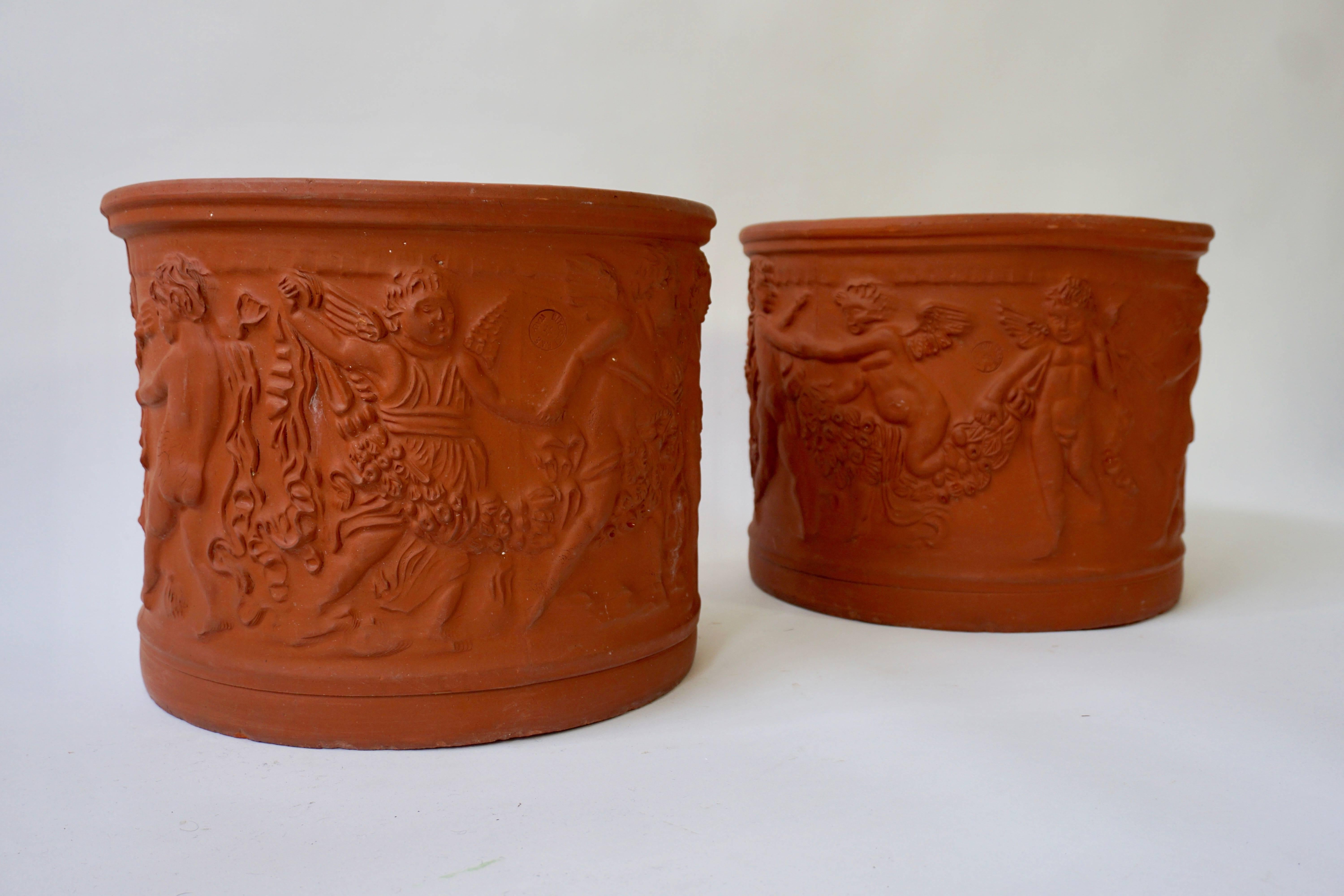 Italian Terracotta Planter or Urn by Bitossi