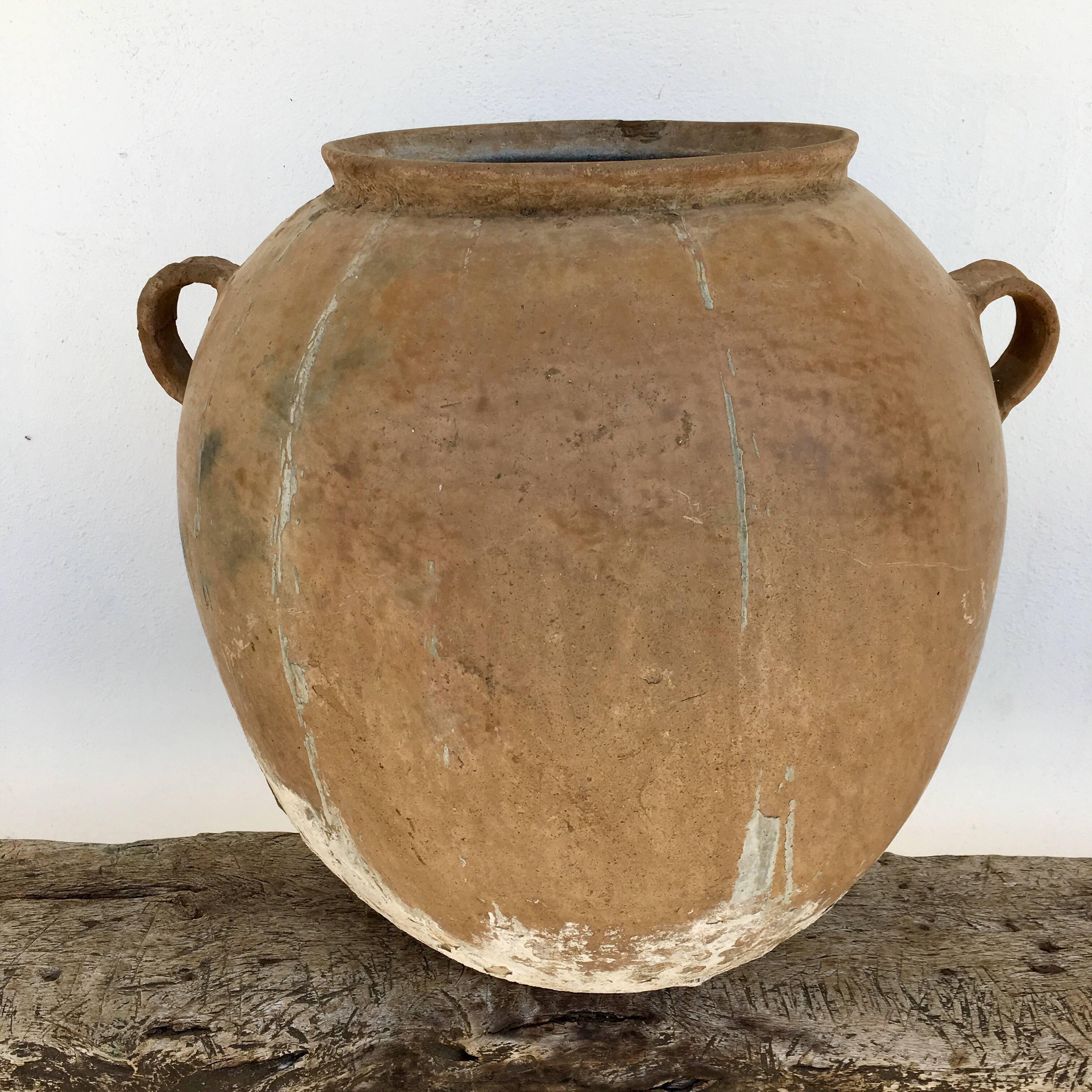 Rustic Terracotta Pot from Central Mexico