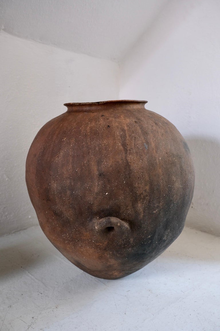 Terracotta Pot from Mexico, Circa 1920's For Sale 4