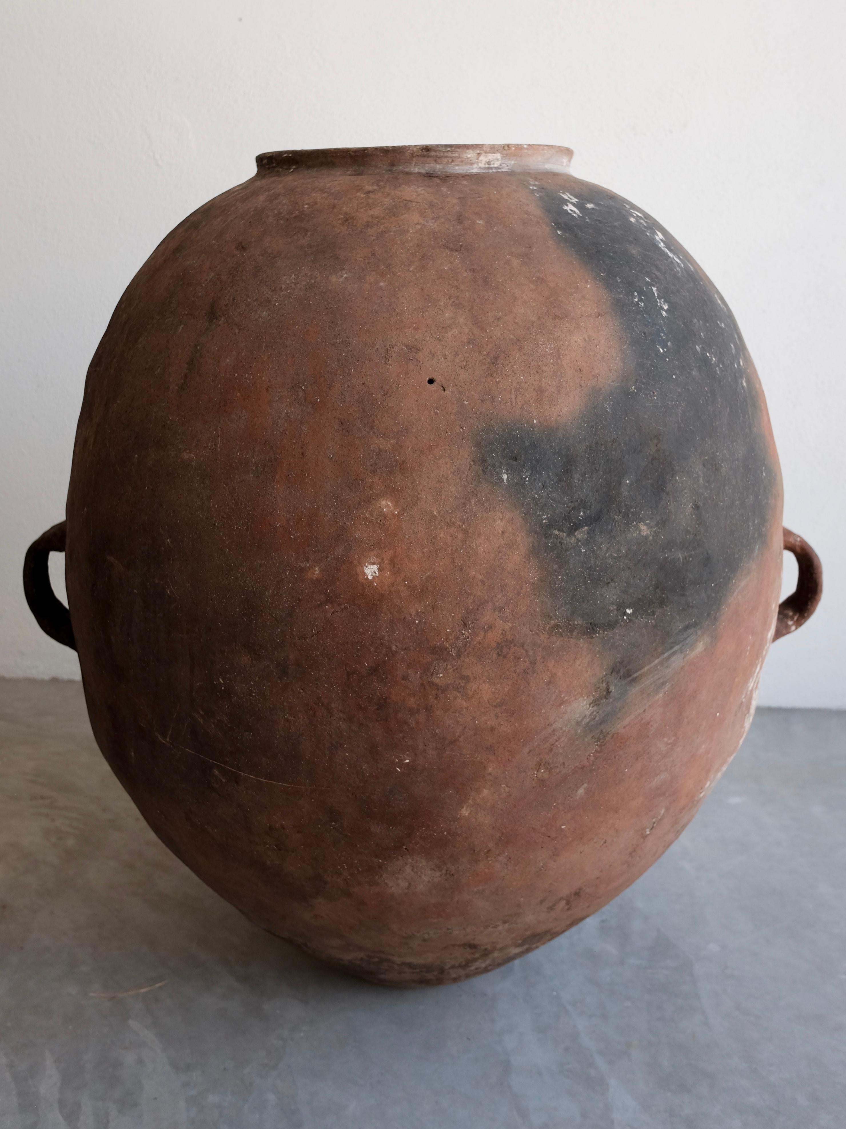 Rustic Terracotta Pot from Mexico circa 1930's