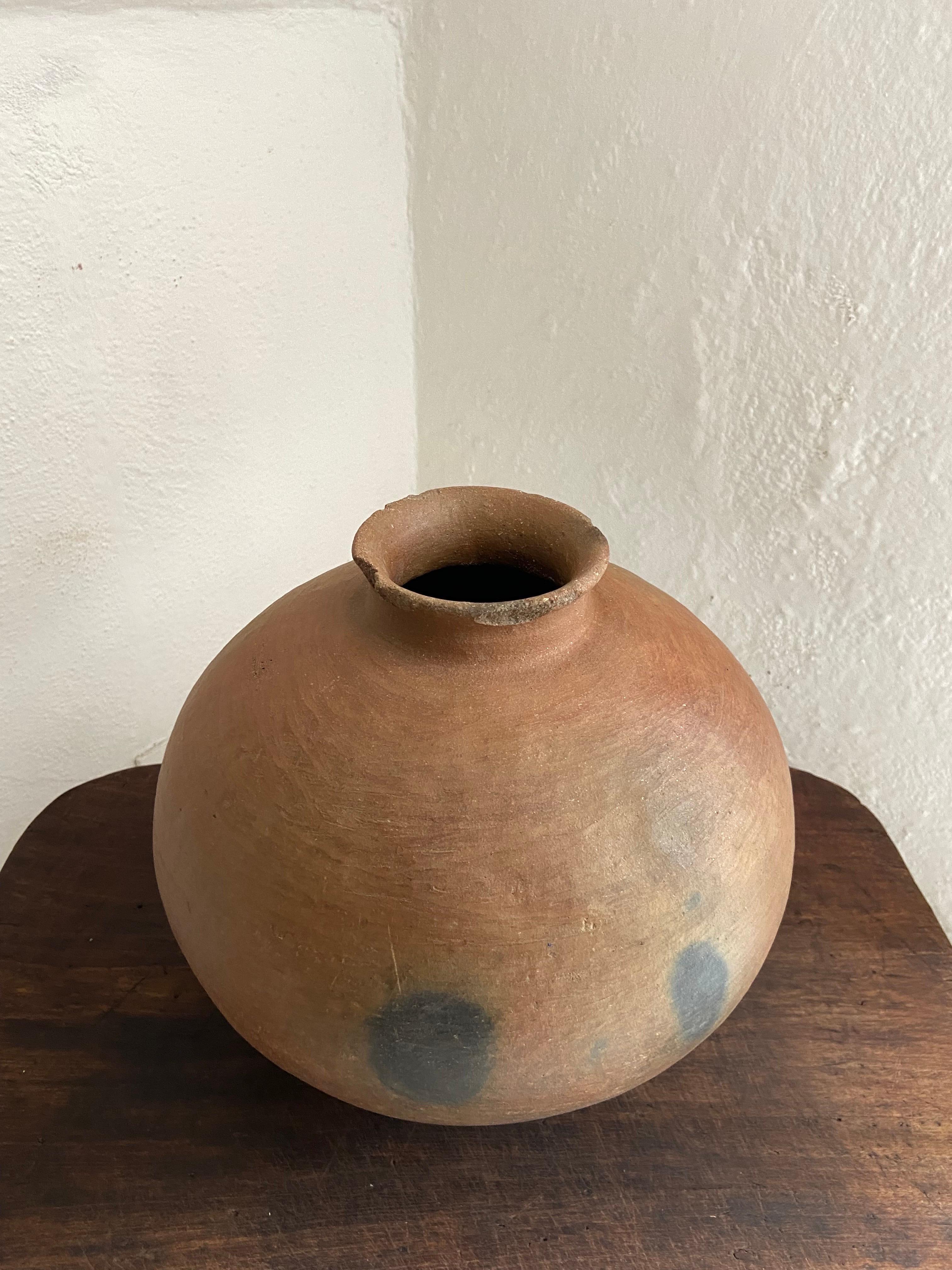 Terracotta Pot From The Mixteca Region Of Oaxaca, Mexico, Circa 1940's 2