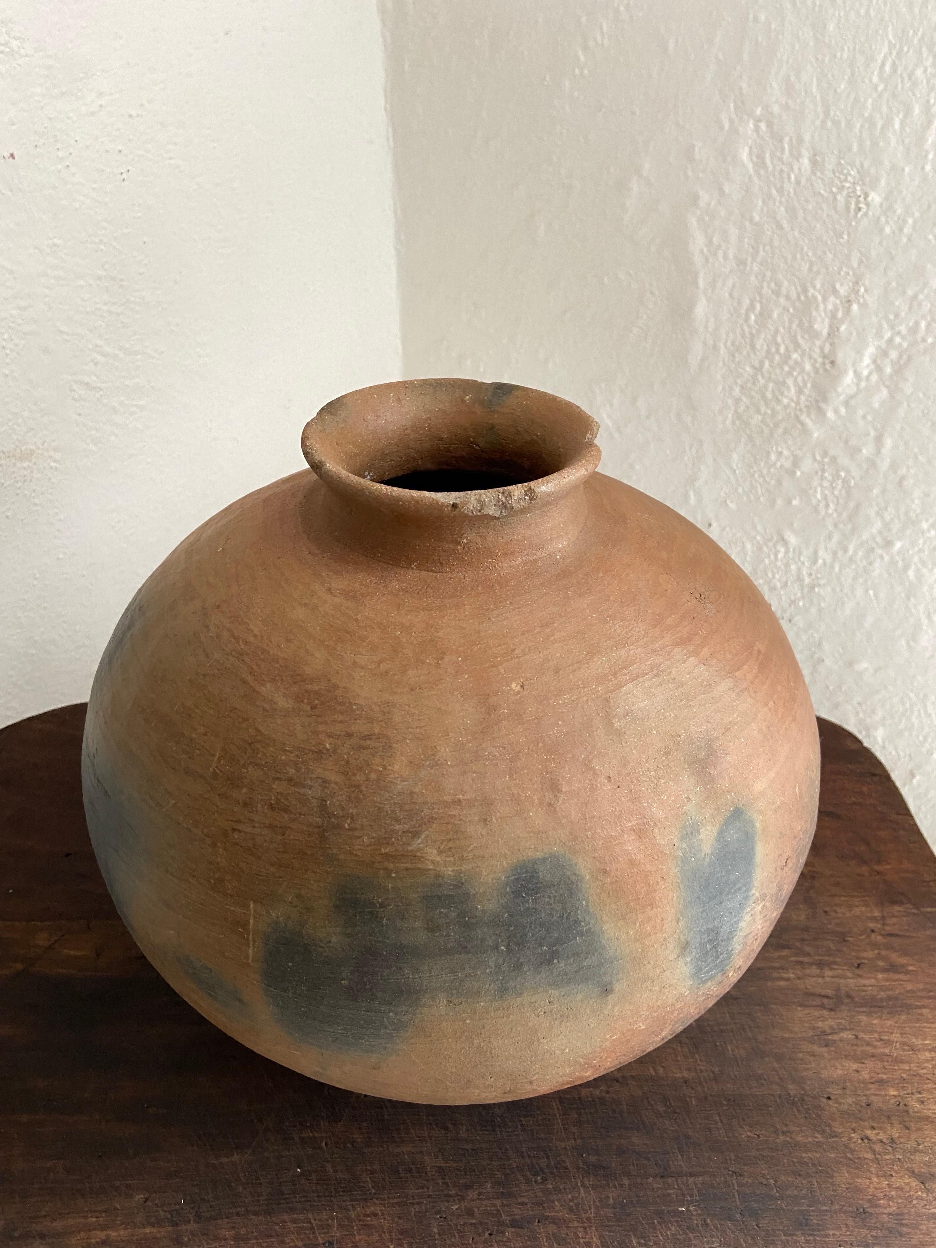 Terracotta Pot From The Mixteca Region Of Oaxaca, Mexico, Circa 1940's 3
