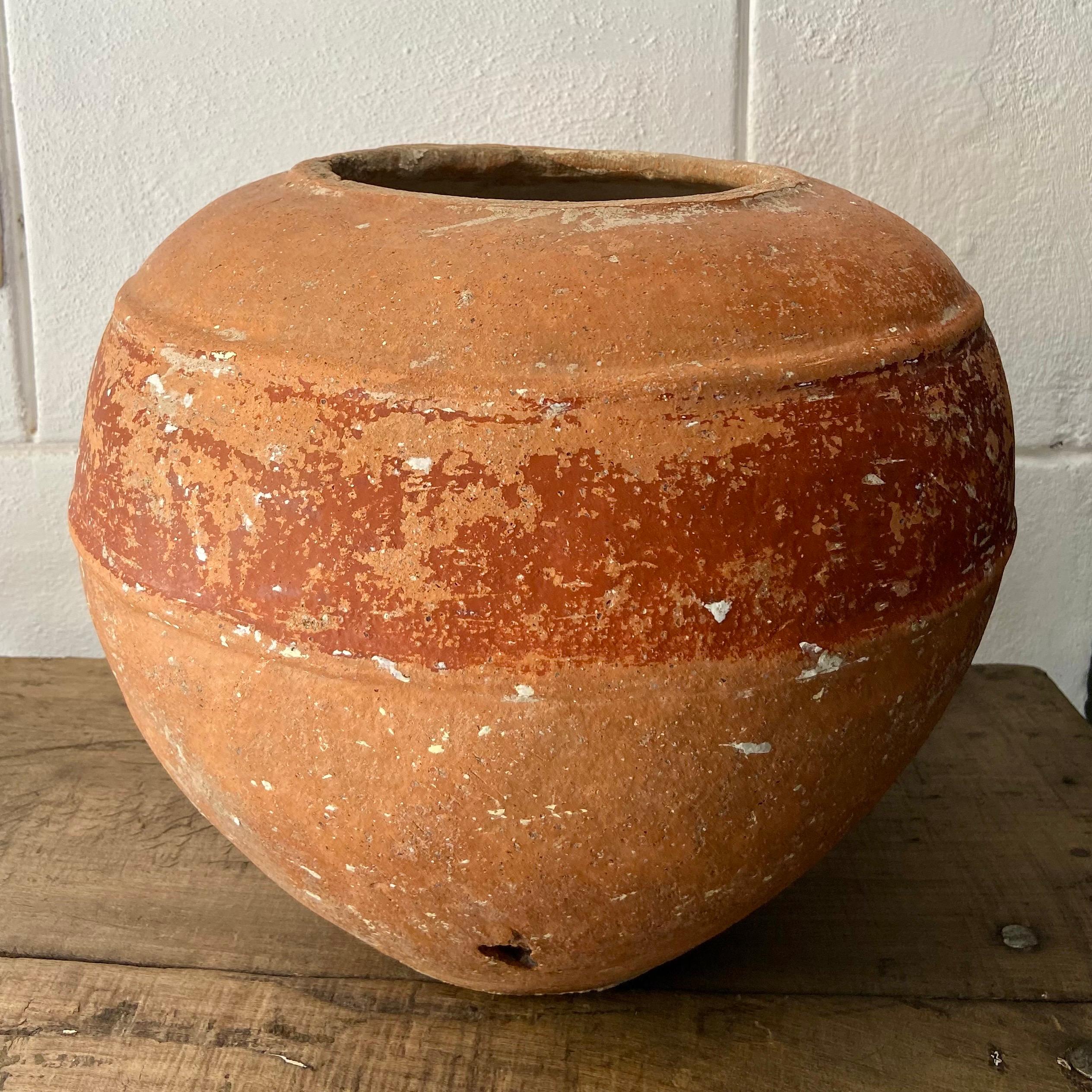 Terracotta Pot from Yucatan, Mexico, Circa 1930's 2