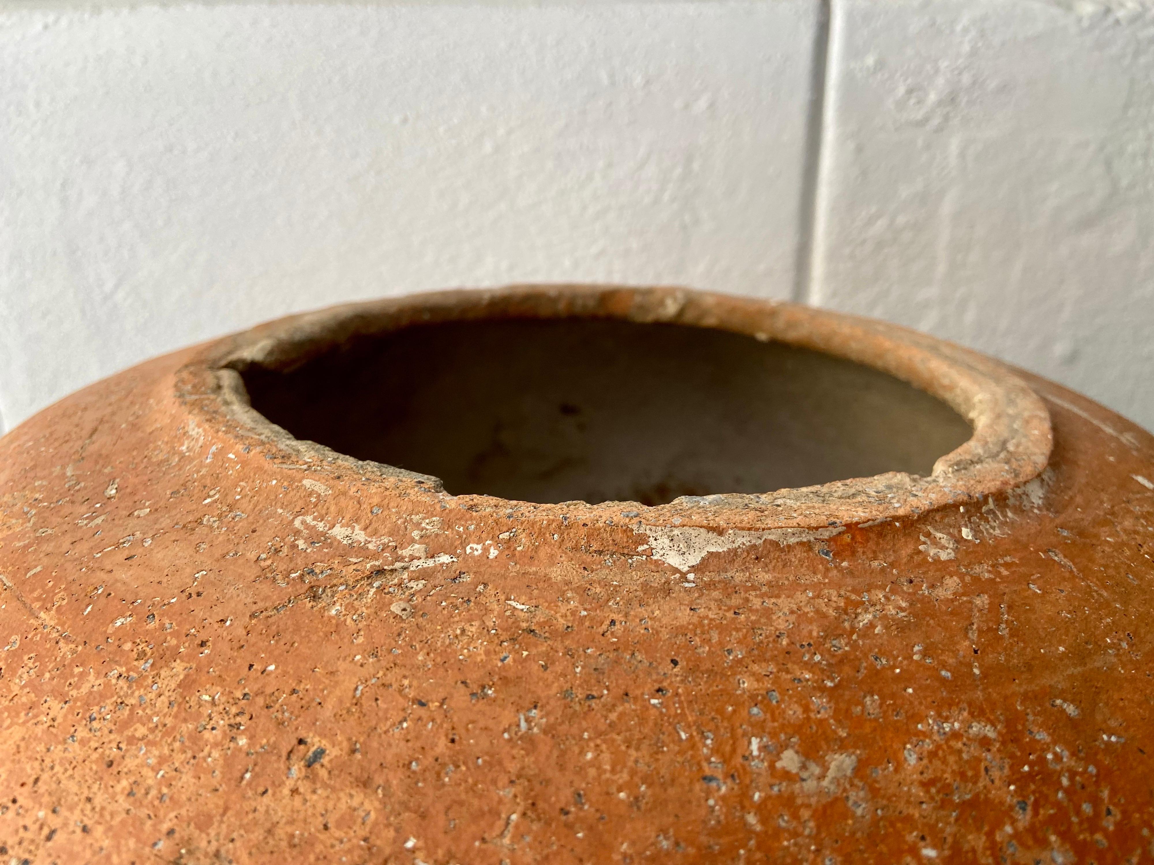 Terracotta Pot from Yucatan, Mexico, Circa 1930's 1