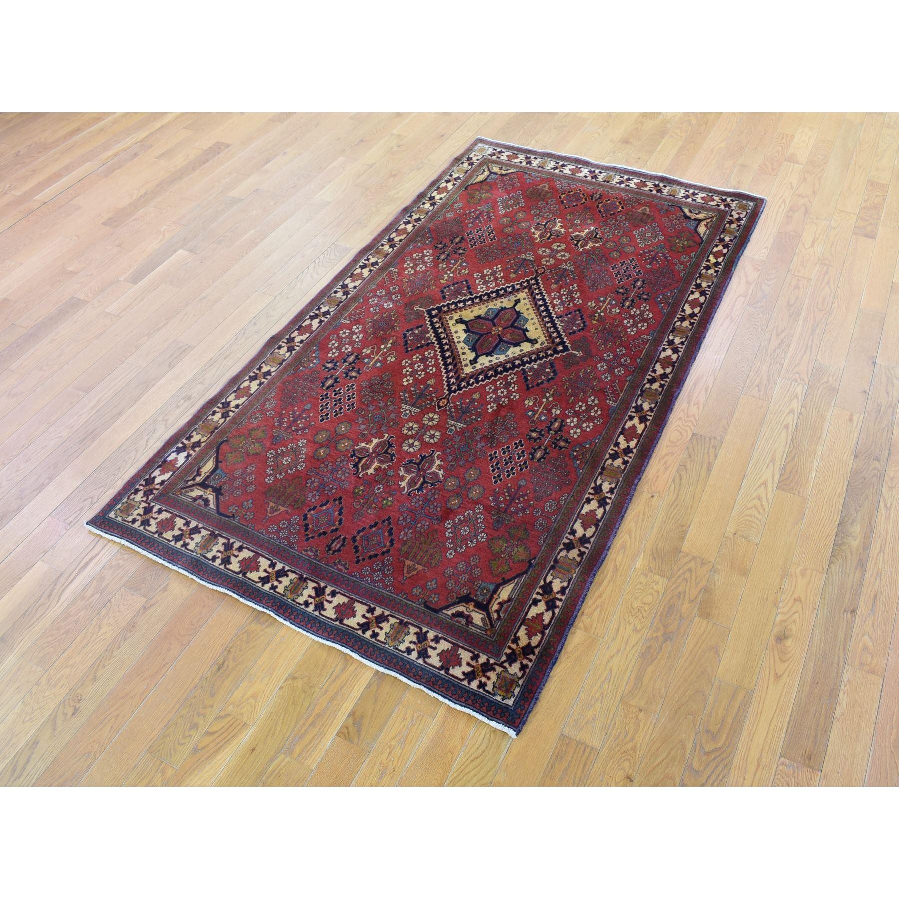 This fabulous hand-knotted carpet has been created and designed for extra strength and durability. This rug has been handcrafted for weeks in the traditional method that is used to make
Exact Rug Size in Feet and Inches : 4'x7'7