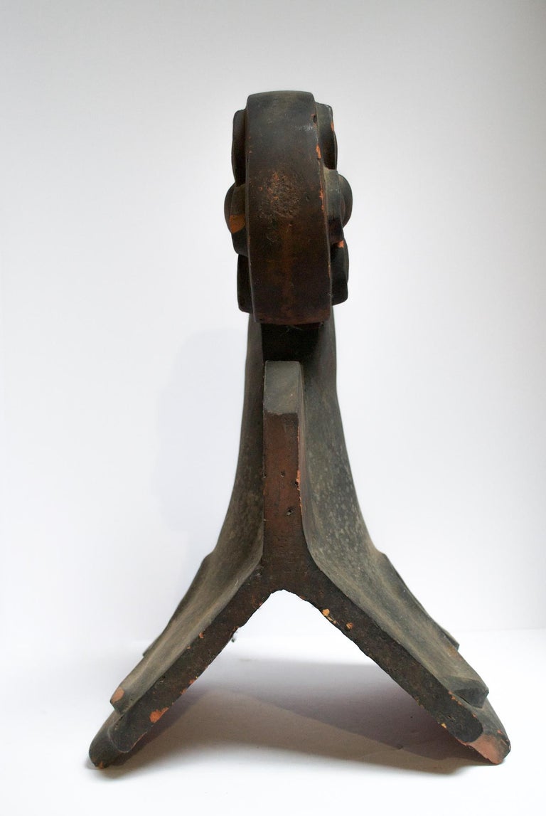 Terracotta Roof Ornament at 1stDibs
