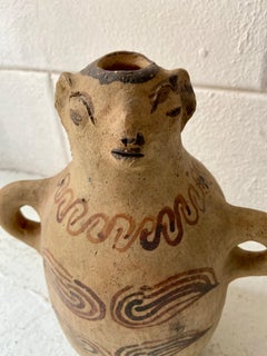 Terracotta Rope Jug from Mexico, circa 1970s