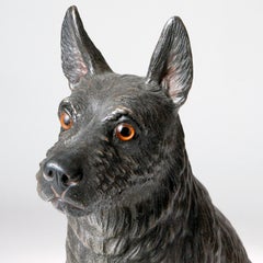 Terracotta Scottie Dog