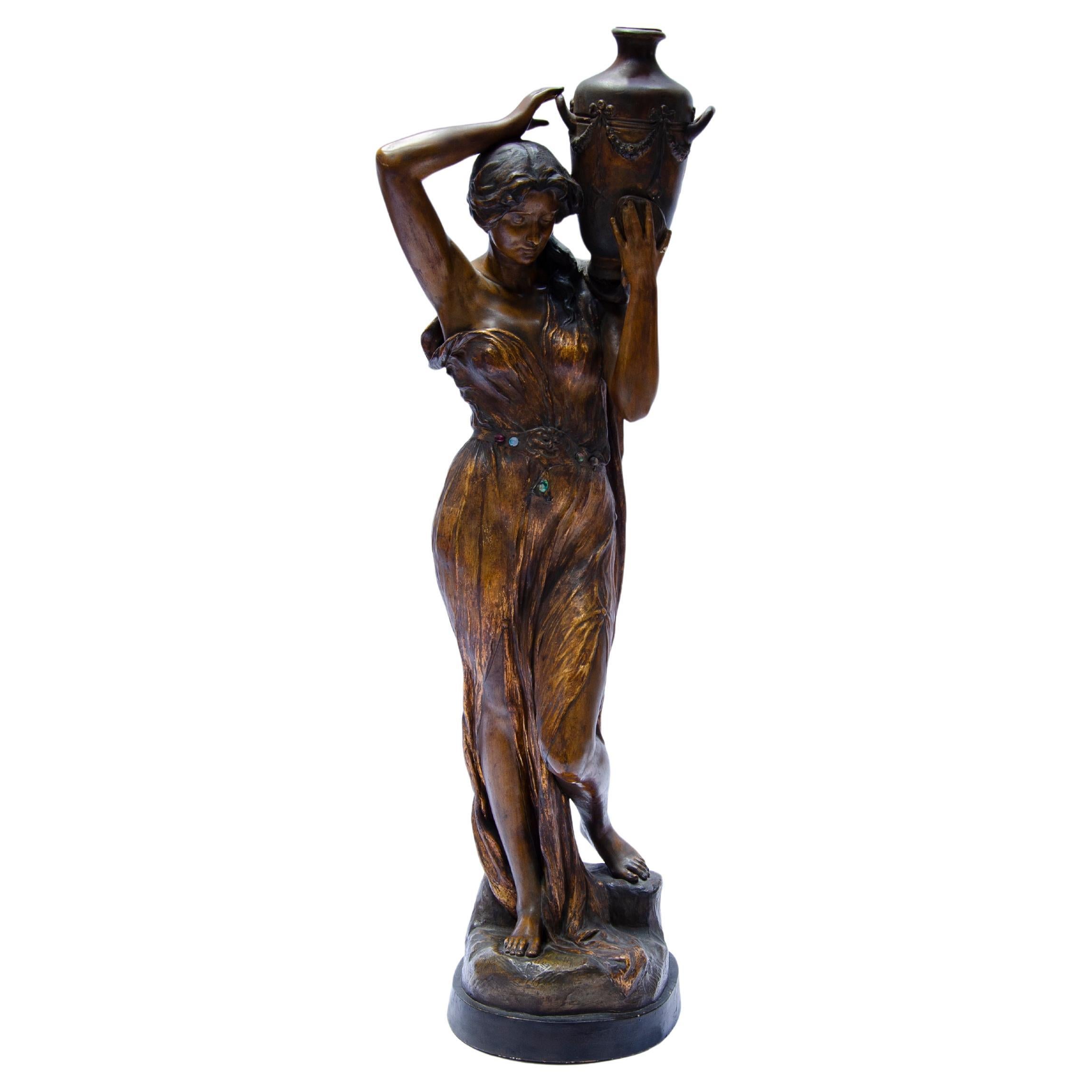 Terracotta sculpture by Friedrich Goldscheider