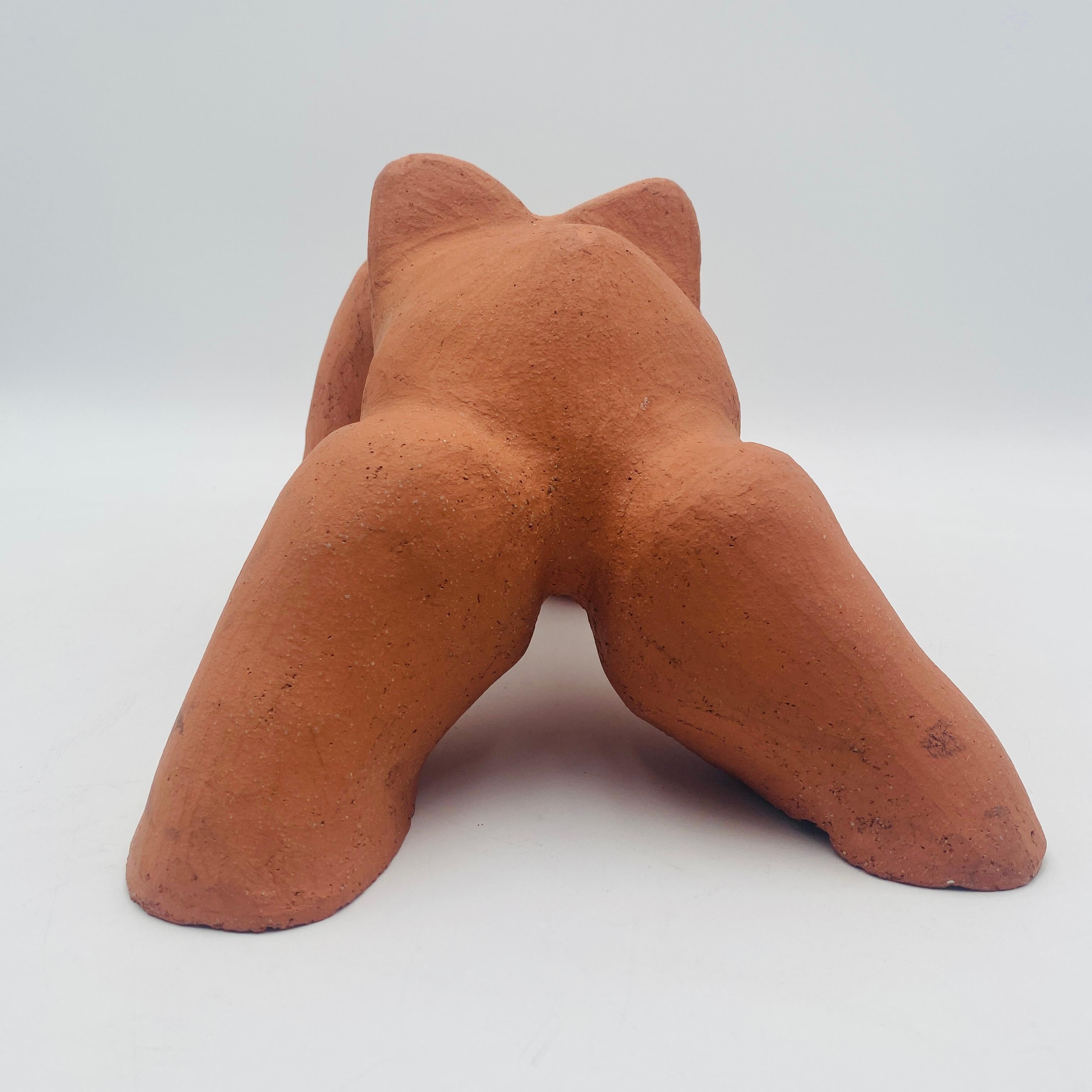 Terrakotta-Skulptur Weibliche Figur 20. Jahrhundert im Angebot 5