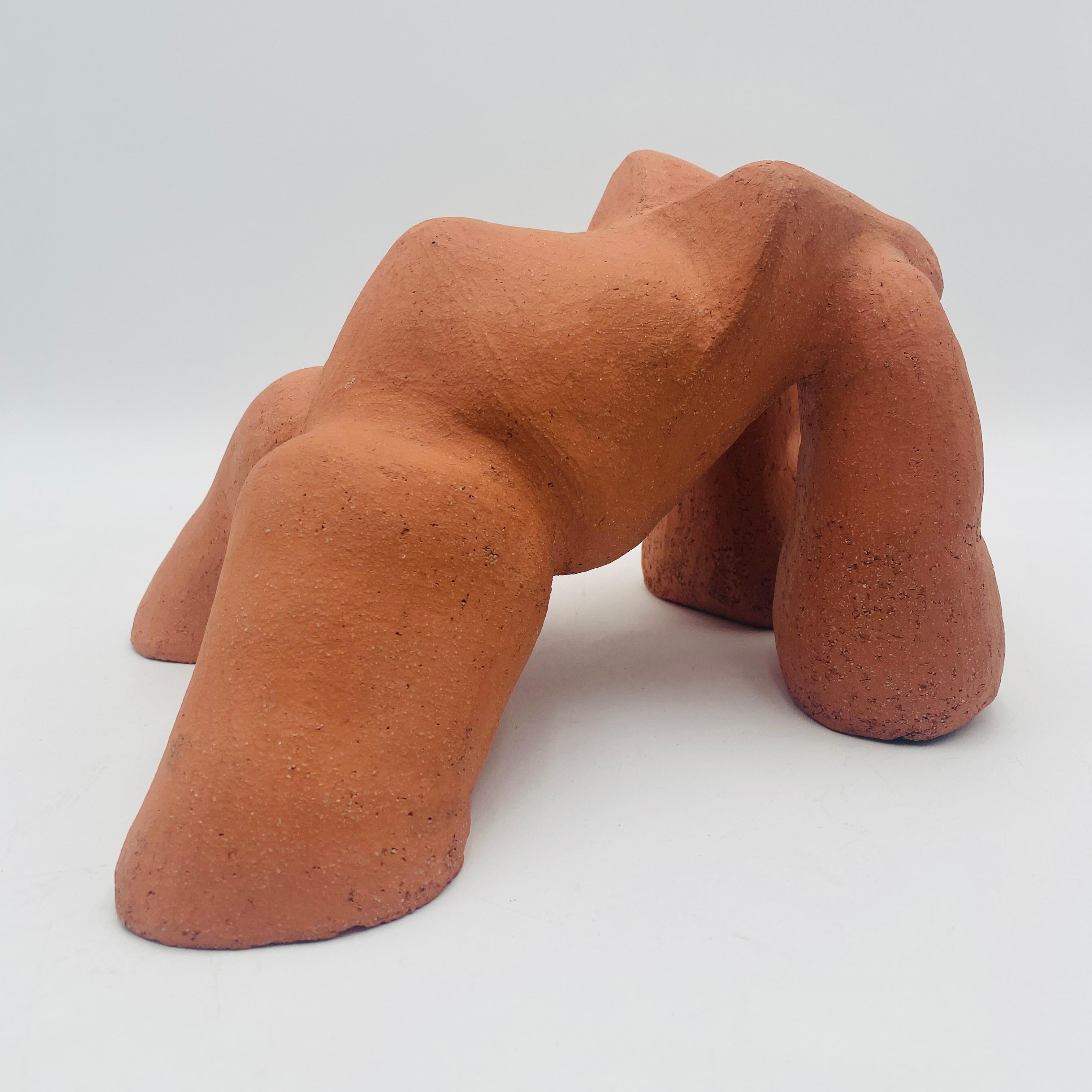 Terrakotta-Skulptur Weibliche Figur 20. Jahrhundert im Angebot 8