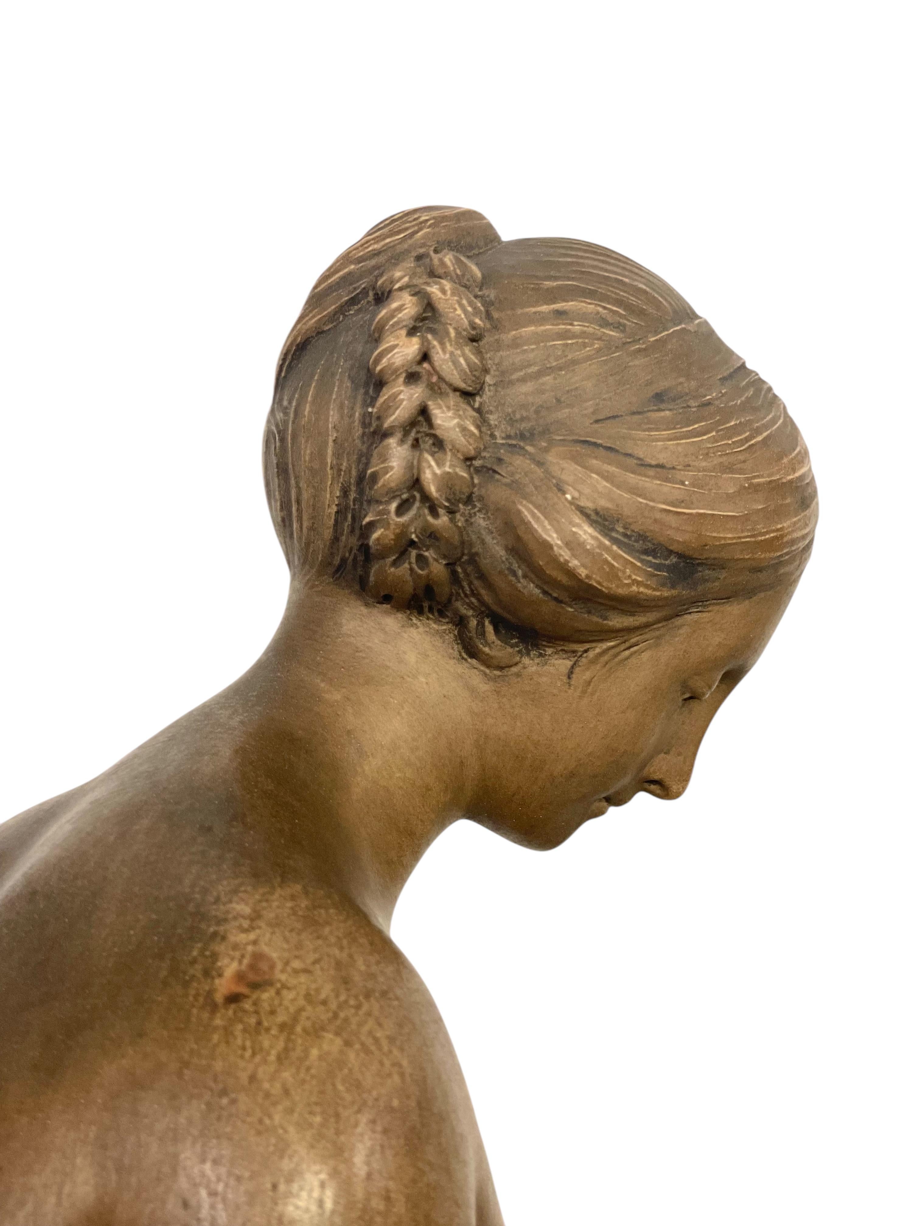 Scultura in terracotta 