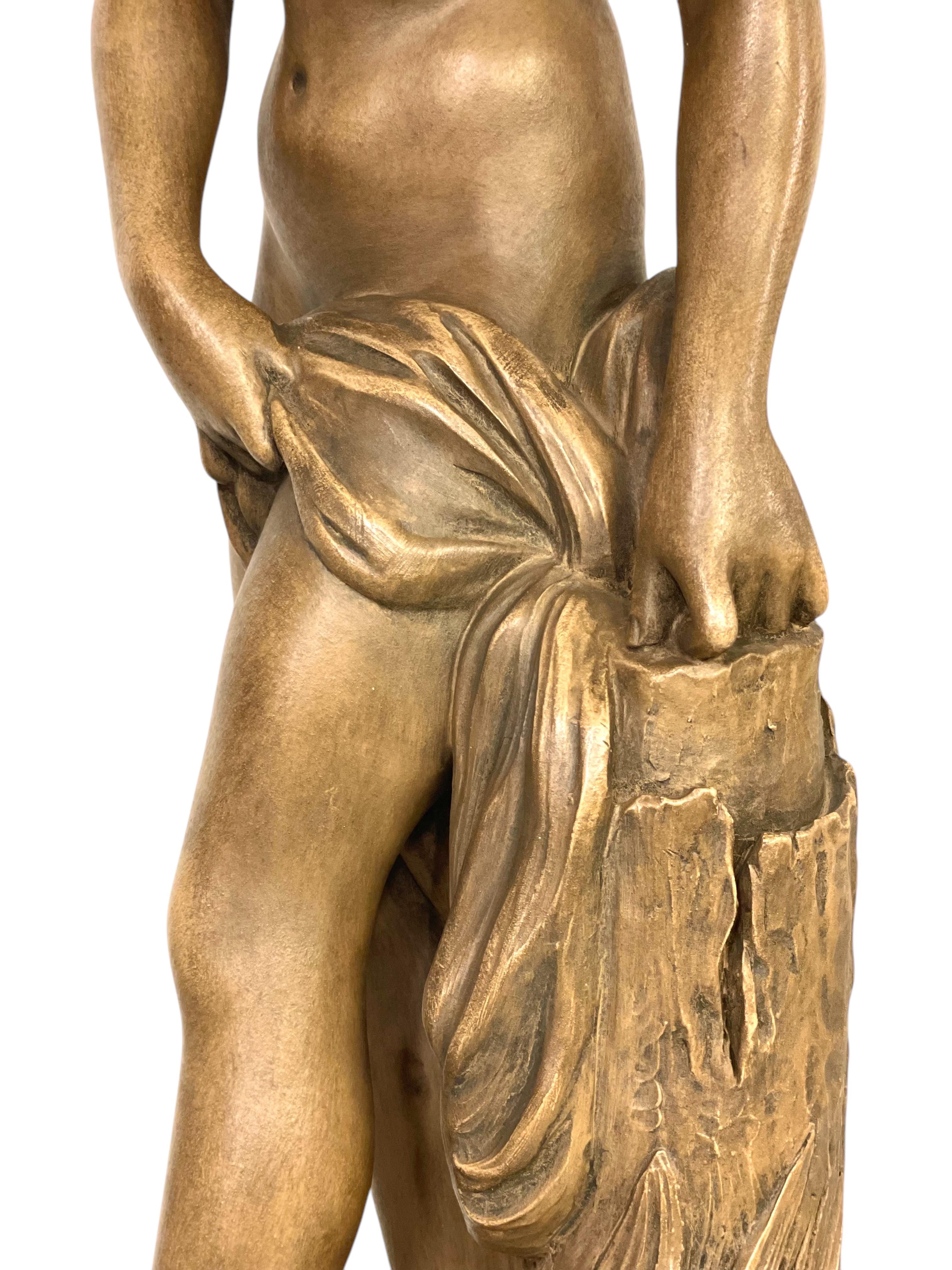 Scultura in terracotta 