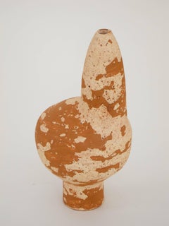Terracotta Slip Wayward Vase by Matthias Kaiser