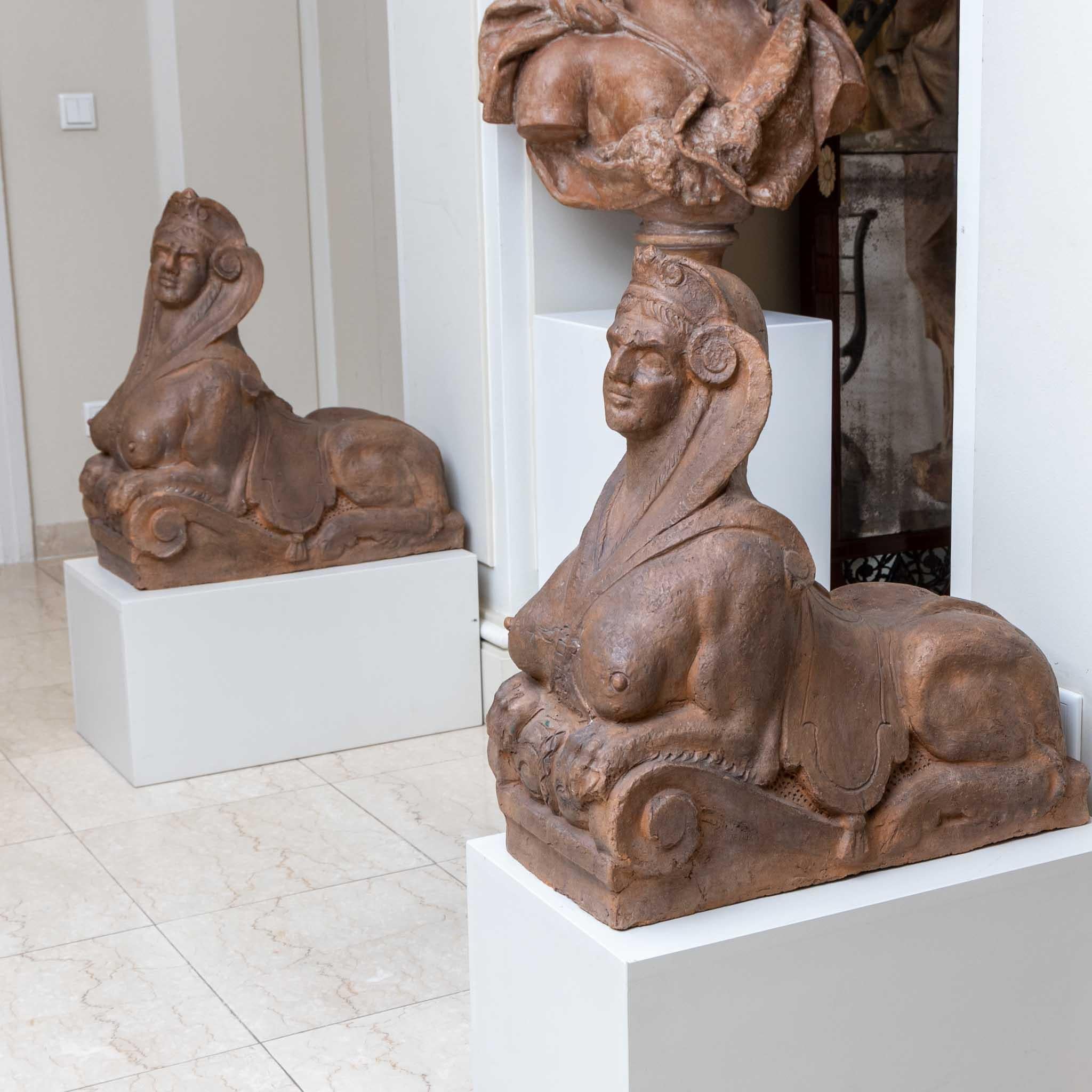Unknown Terracotta Sphinxes
