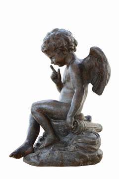 Terracotta Statue after Etienne Maurice Falconet