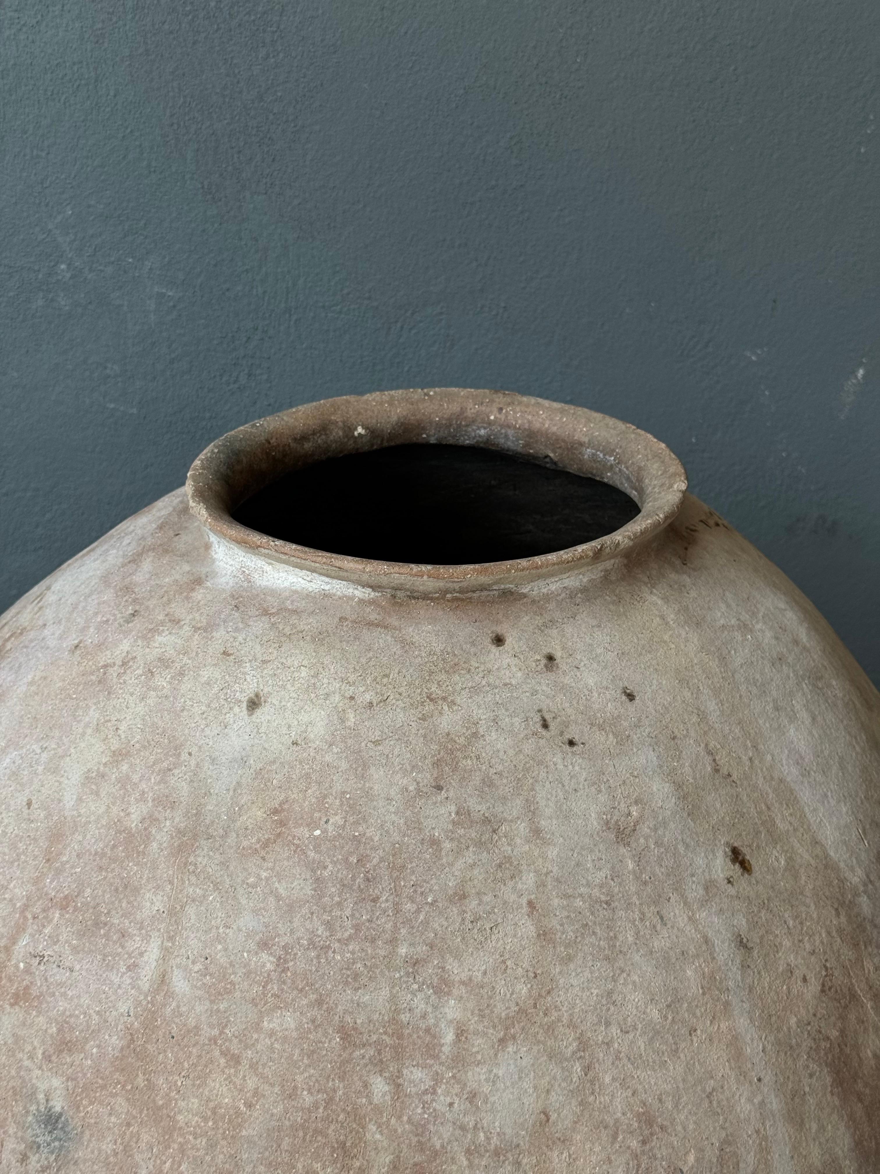 Vaso Tepache in terracotta della regione Sierra Norte di Puebla, Messico, 1920 2