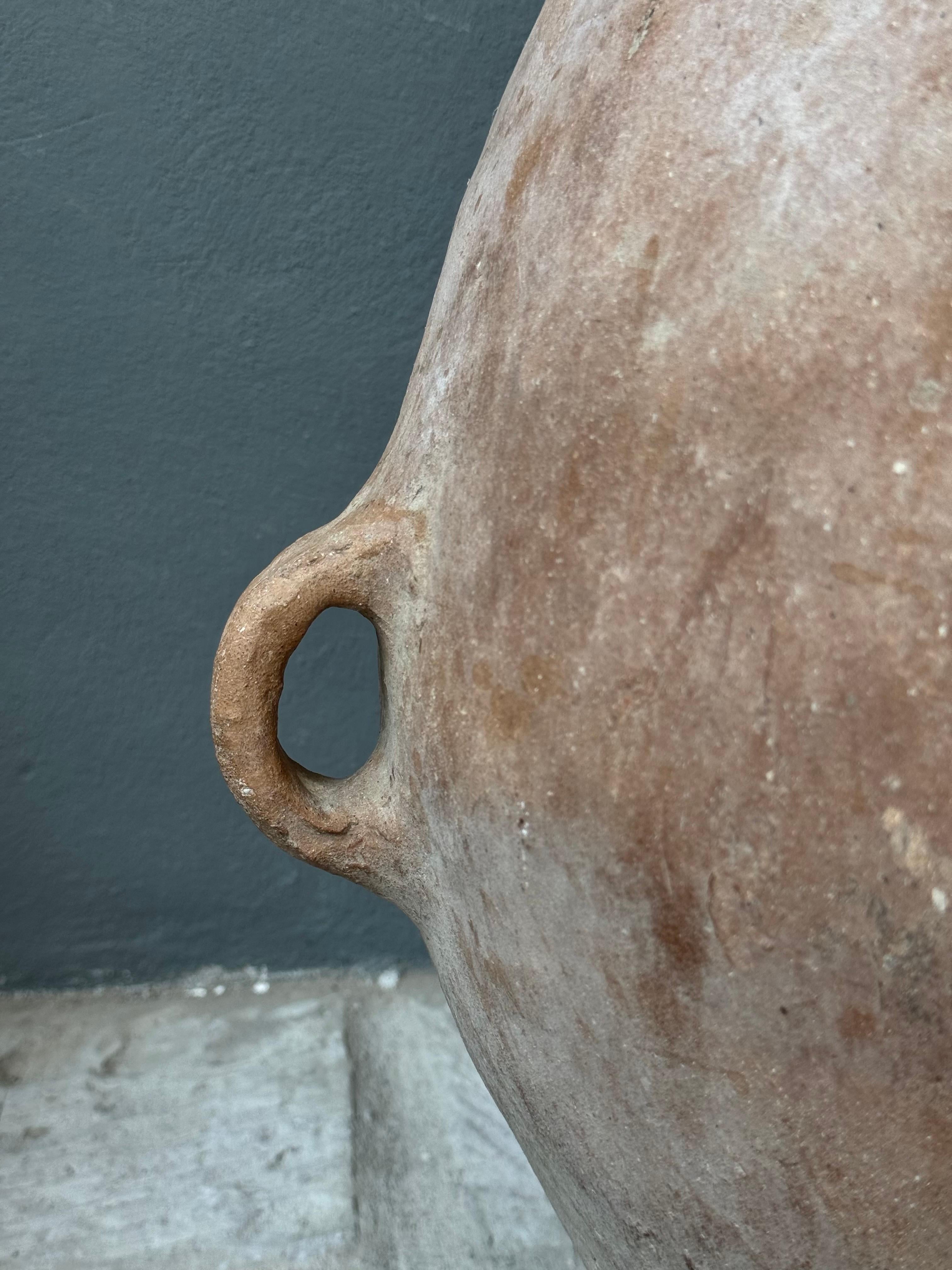 Vaso Tepache in terracotta della regione Sierra Norte di Puebla, Messico, 1920 3