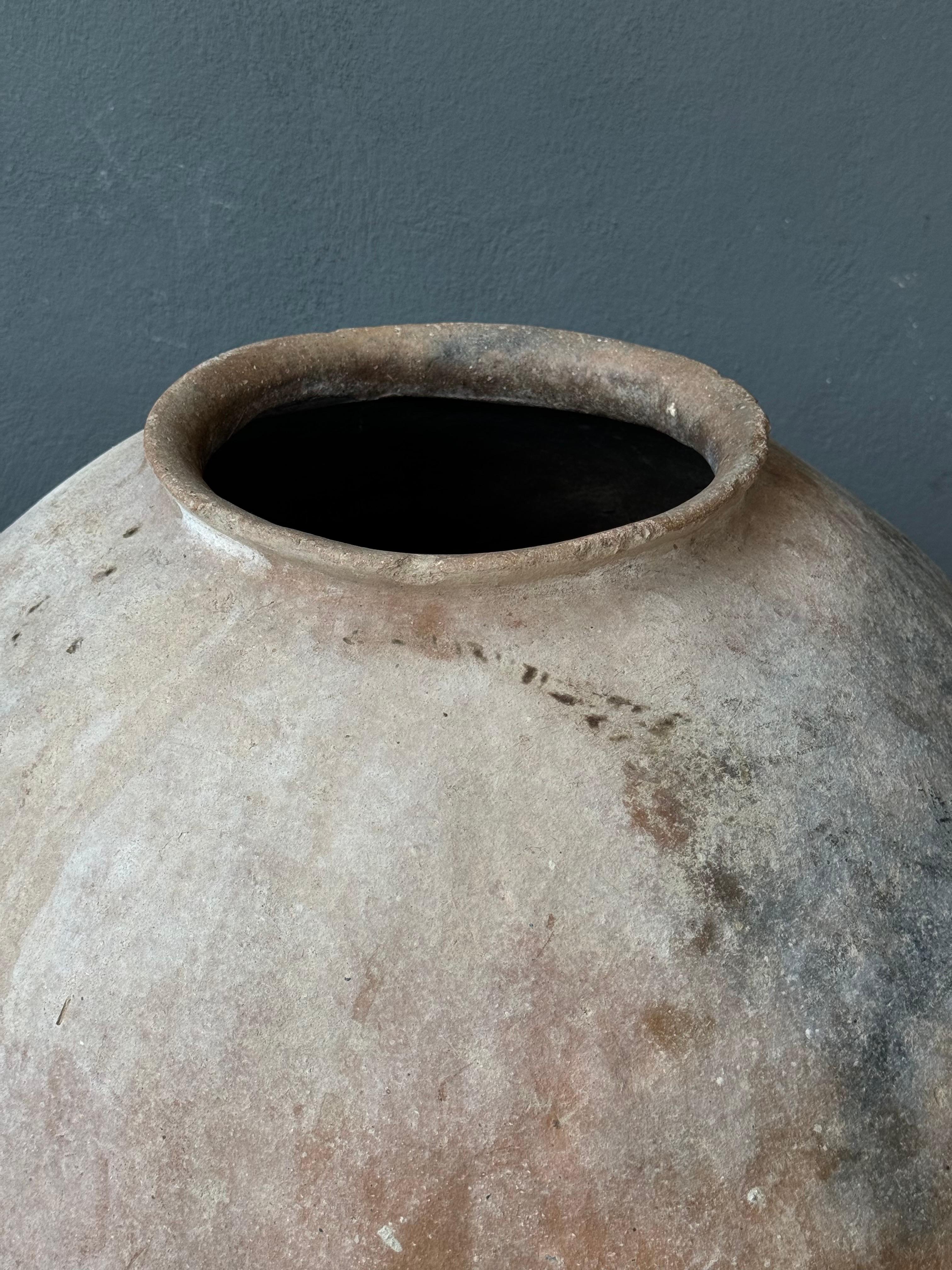 Vaso Tepache in terracotta della regione Sierra Norte di Puebla, Messico, 1920 6