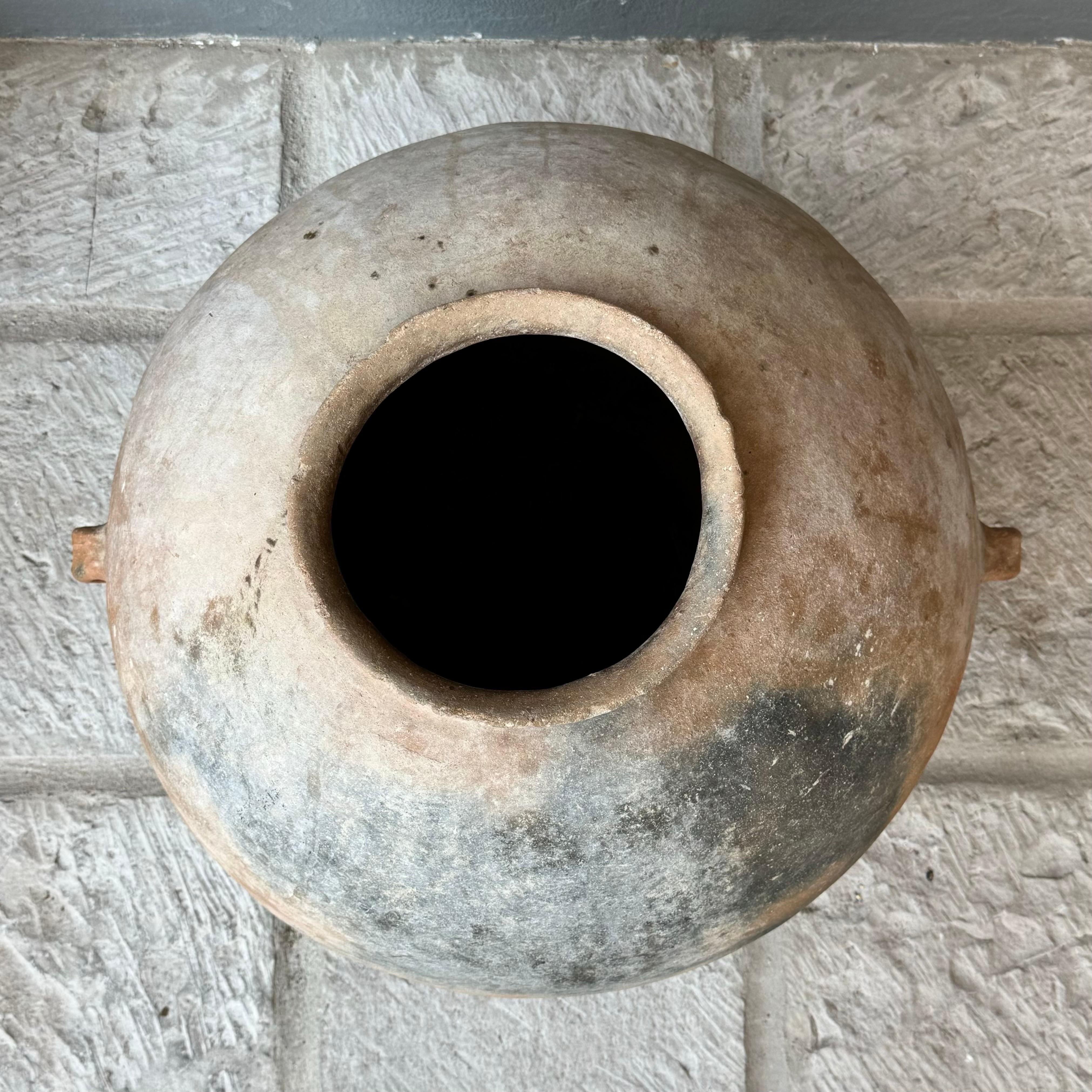 Vaso Tepache in terracotta della regione Sierra Norte di Puebla, Messico, 1920 8