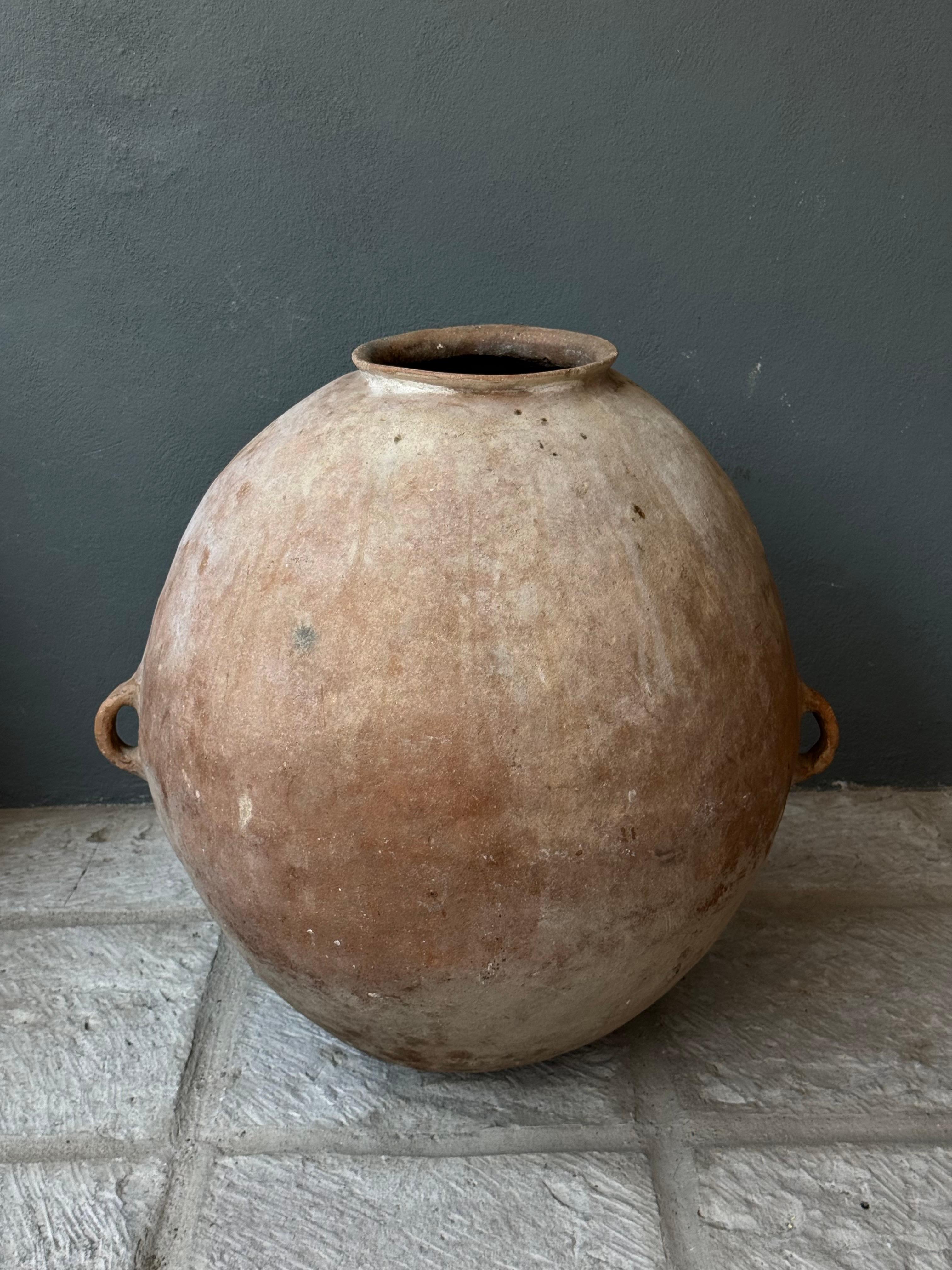 Vaso Tepache in terracotta della regione Sierra Norte di Puebla, Messico, 1920 1