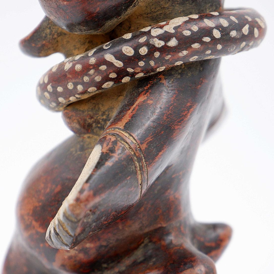Figurina Tikar in terracotta - Maison Dieu - Camerun in vendita 4