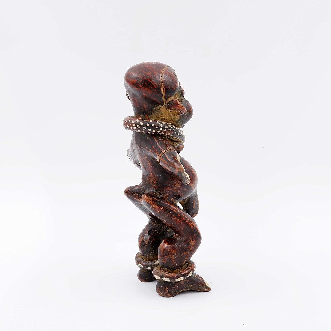 Figurina Tikar in terracotta - Maison Dieu - Camerun in vendita 6
