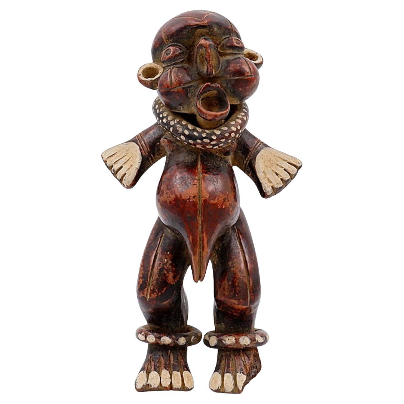 Terracotta Tikar Figurine - Maison Dieu - Cameroon