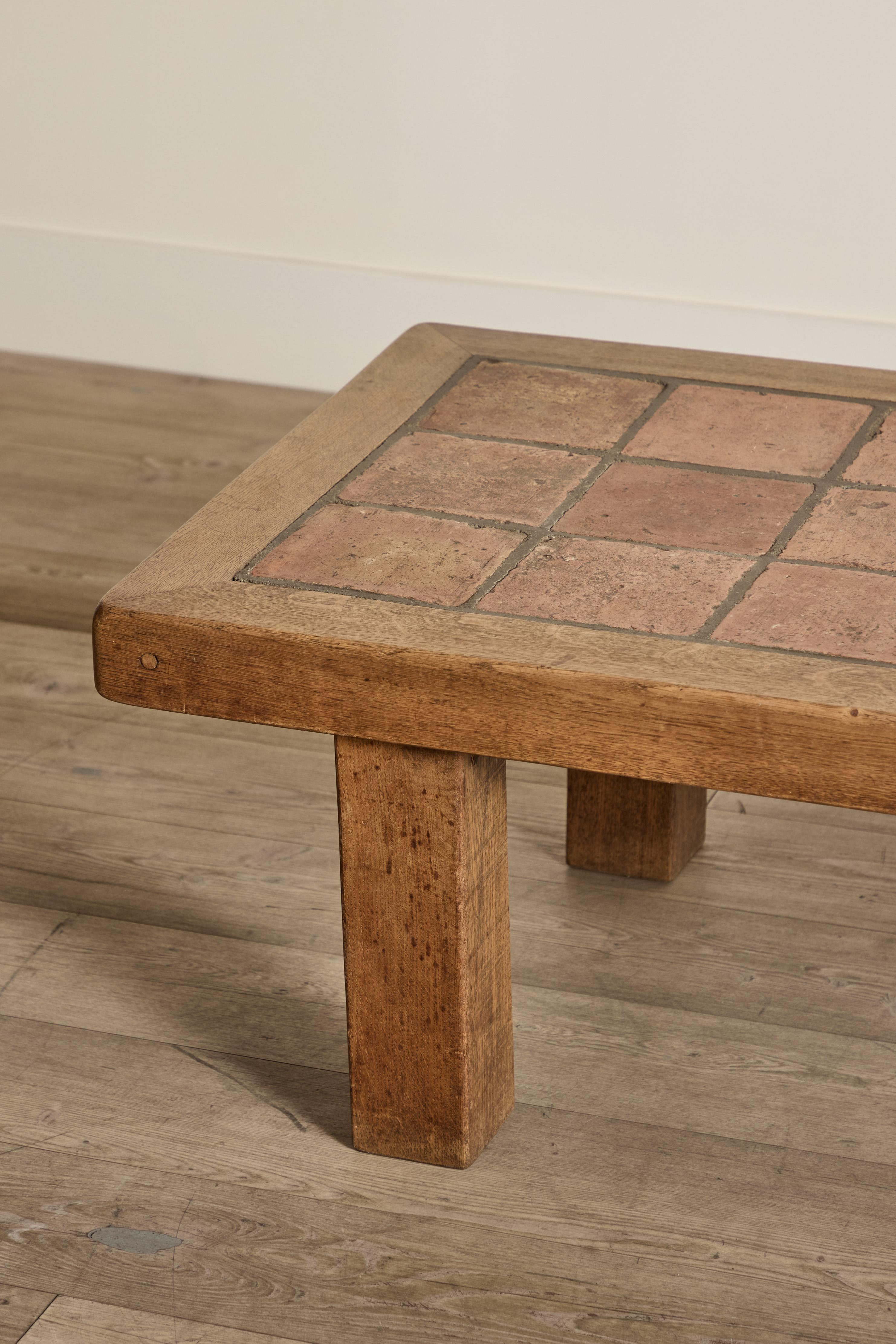 Terracotta Tile Coffee Table 1