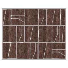 Terrakotta-Teppich mit Kacheln von Art & Loom