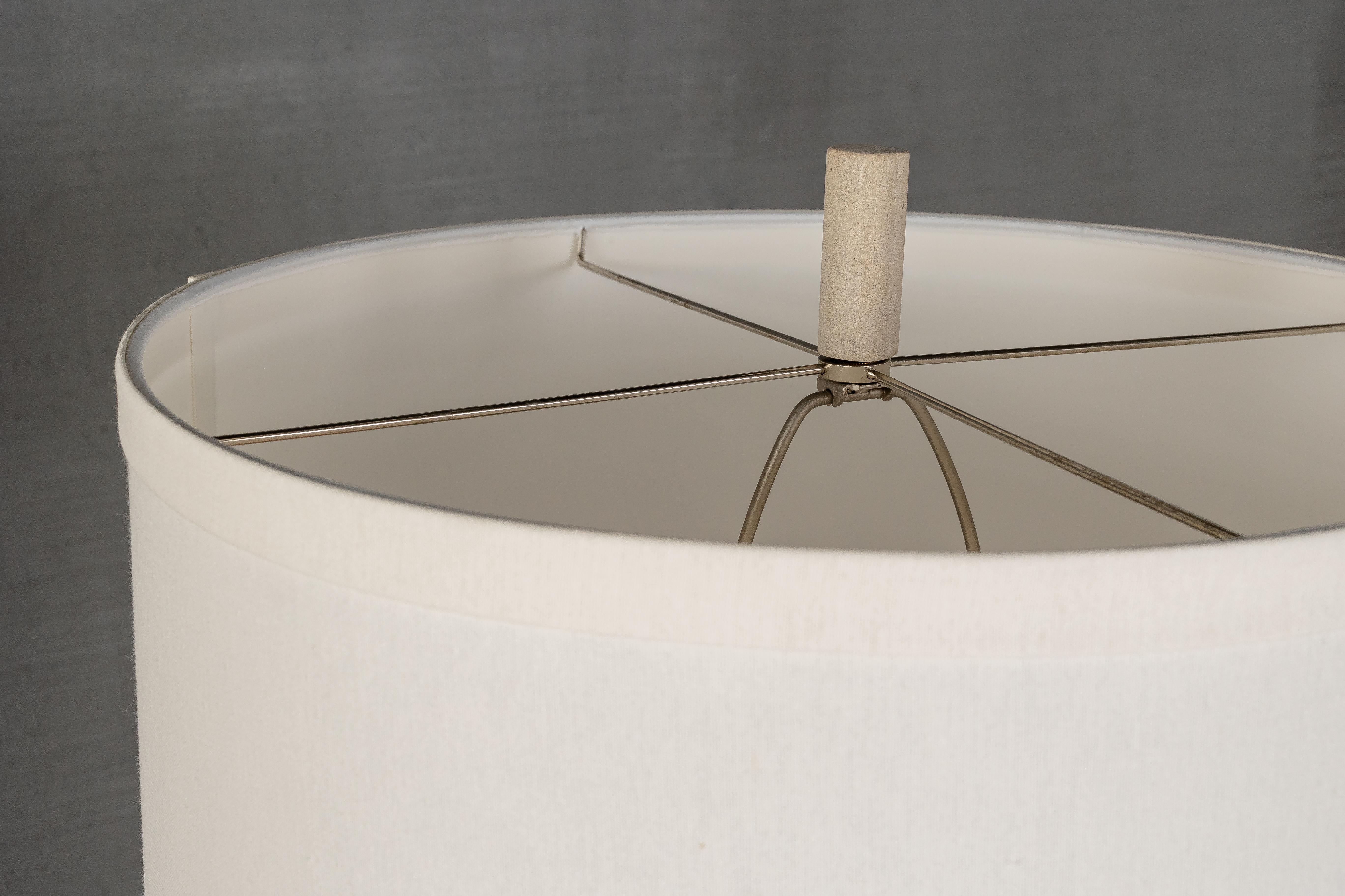 Italian Terracotta Tone Ceramic Table Lamp
