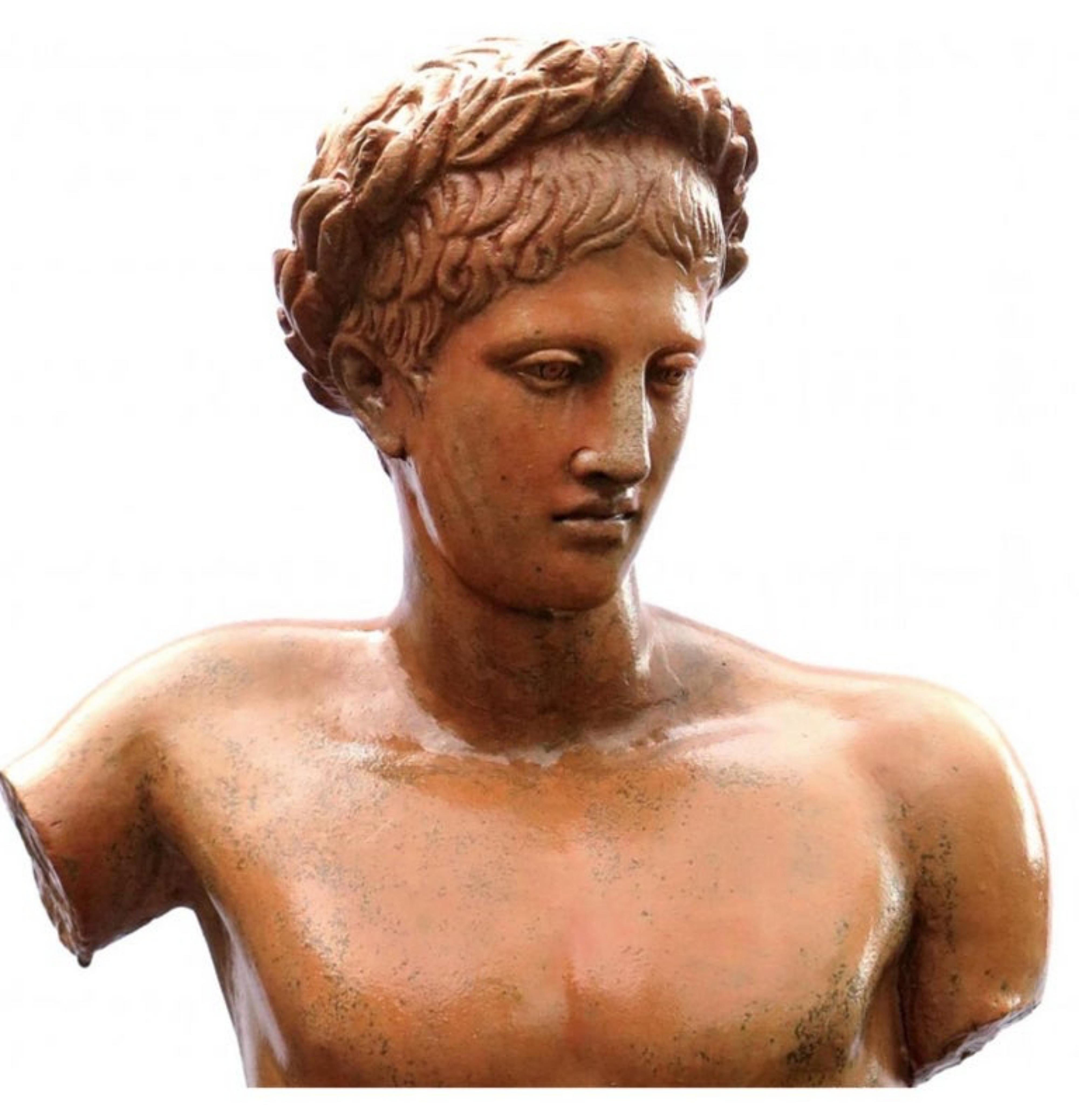 Terrakotta-Torso des Apollo, frühes 20. Jahrhundert (Moderne) im Angebot