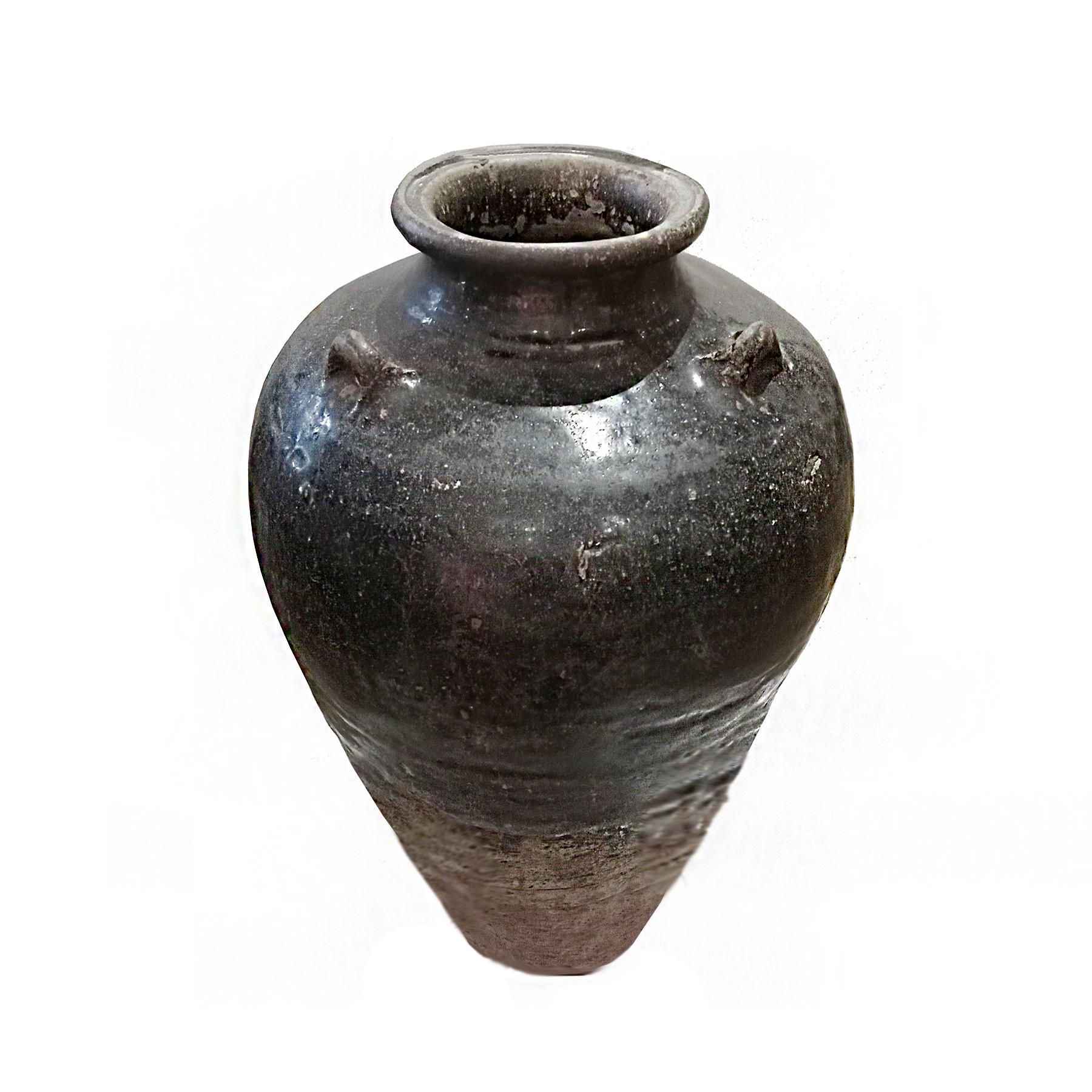 Terrakotta-Urne/Gefäß/Vase aus Indonesien  im Angebot 4