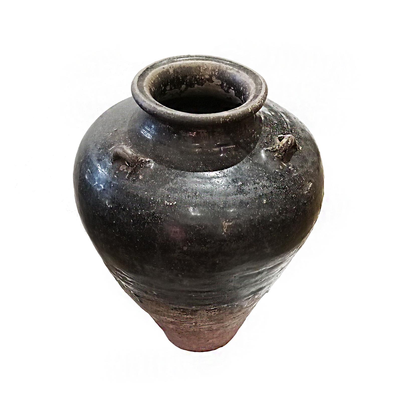 Terrakotta-Urne/Gefäß/Vase aus Indonesien  (Sonstiges) im Angebot