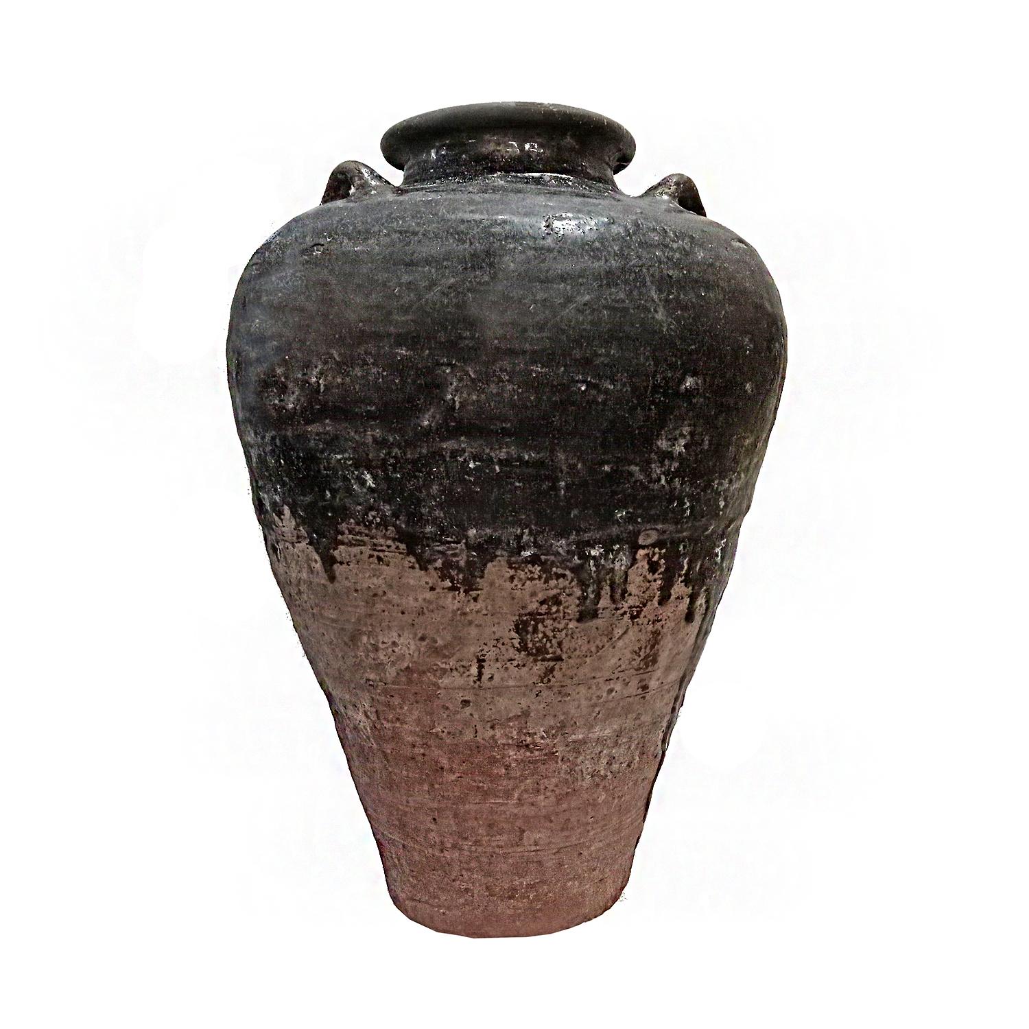 Terrakotta-Urne/Gefäß/Vase aus Indonesien  im Angebot 2