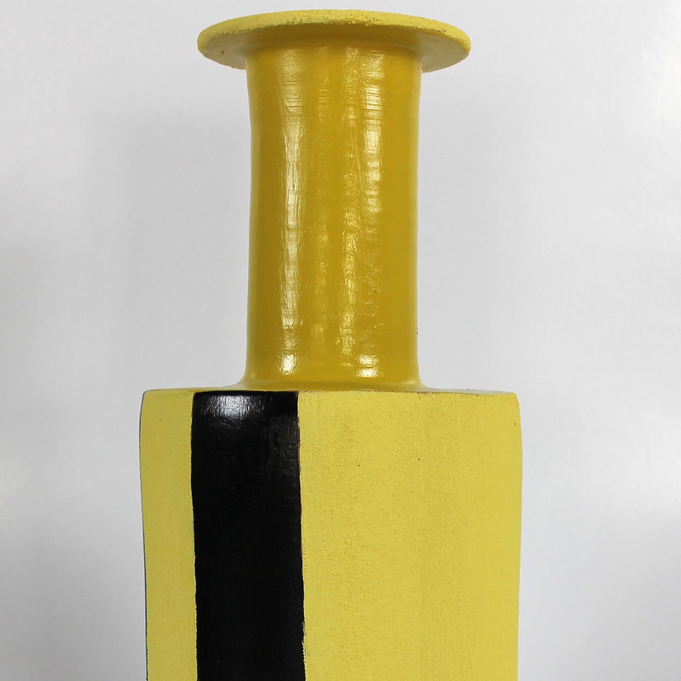 Modern Terracotta Vase 10 by Mascia Meccani For Sale