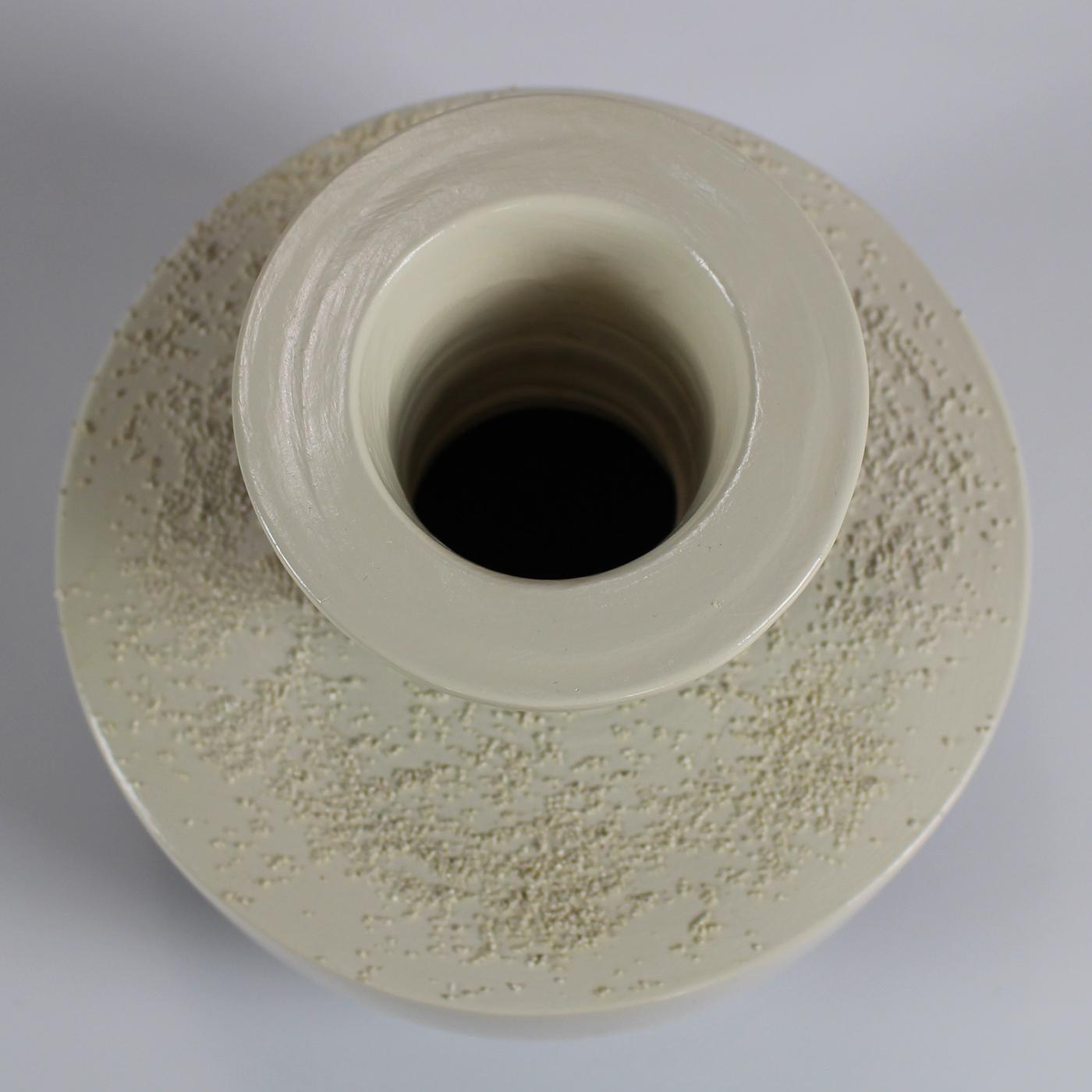 Modern Terracotta Vase 11 by Mascia Meccani For Sale