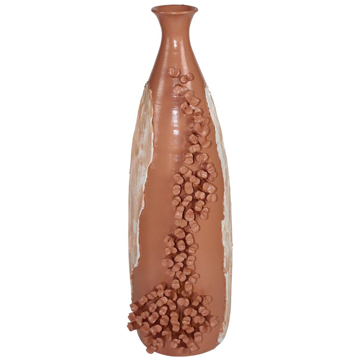 Terracotta Vase 26 by Mascia Meccani For Sale