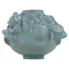 Terracotta vase by Axel Salto
