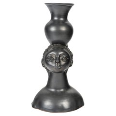 Terracotta Vase by Jean Marais, 20th Century.