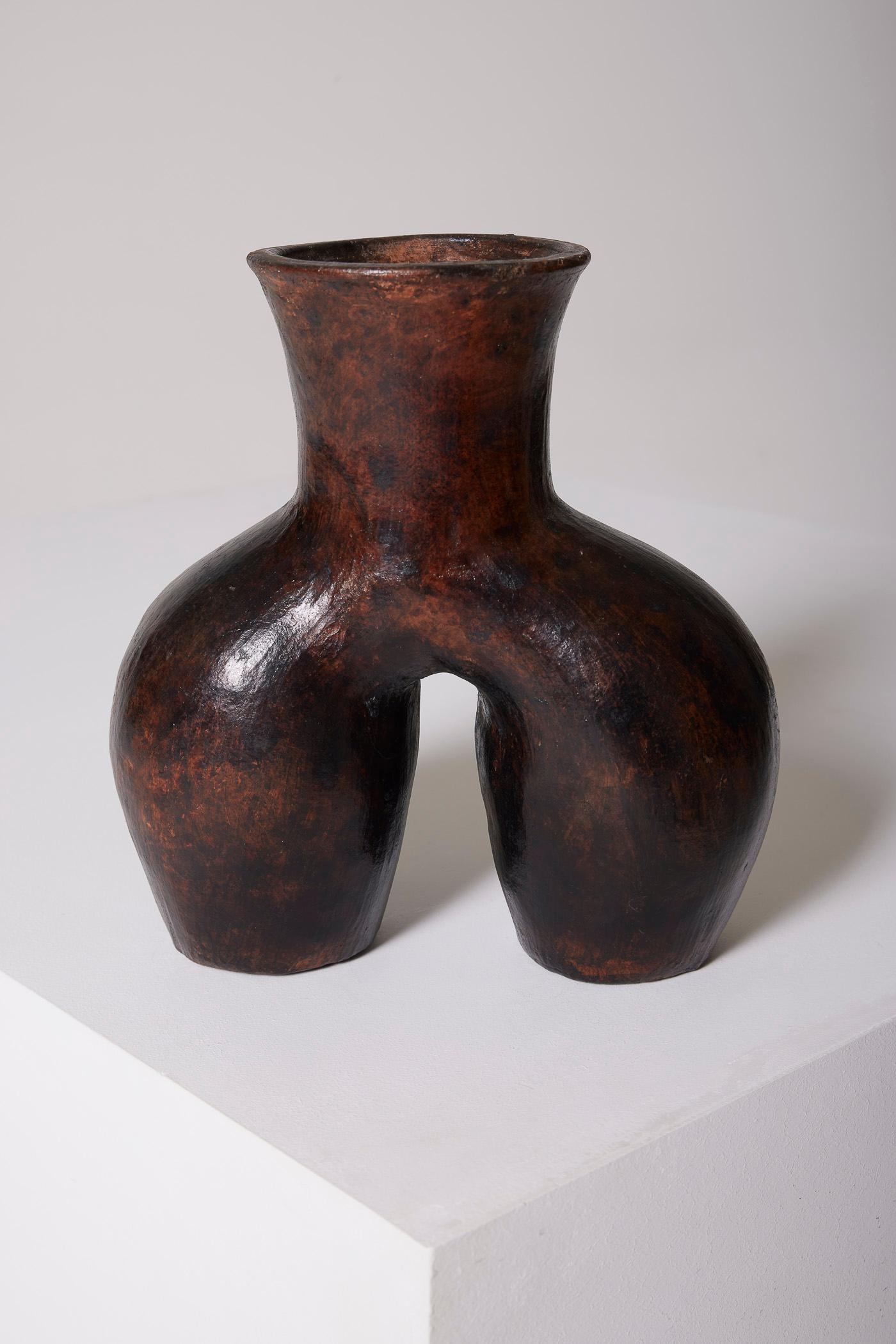 Contemporary Terracotta vase