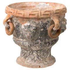 Terrakotta-Vase, Frankreich, 20. Jahrhundert