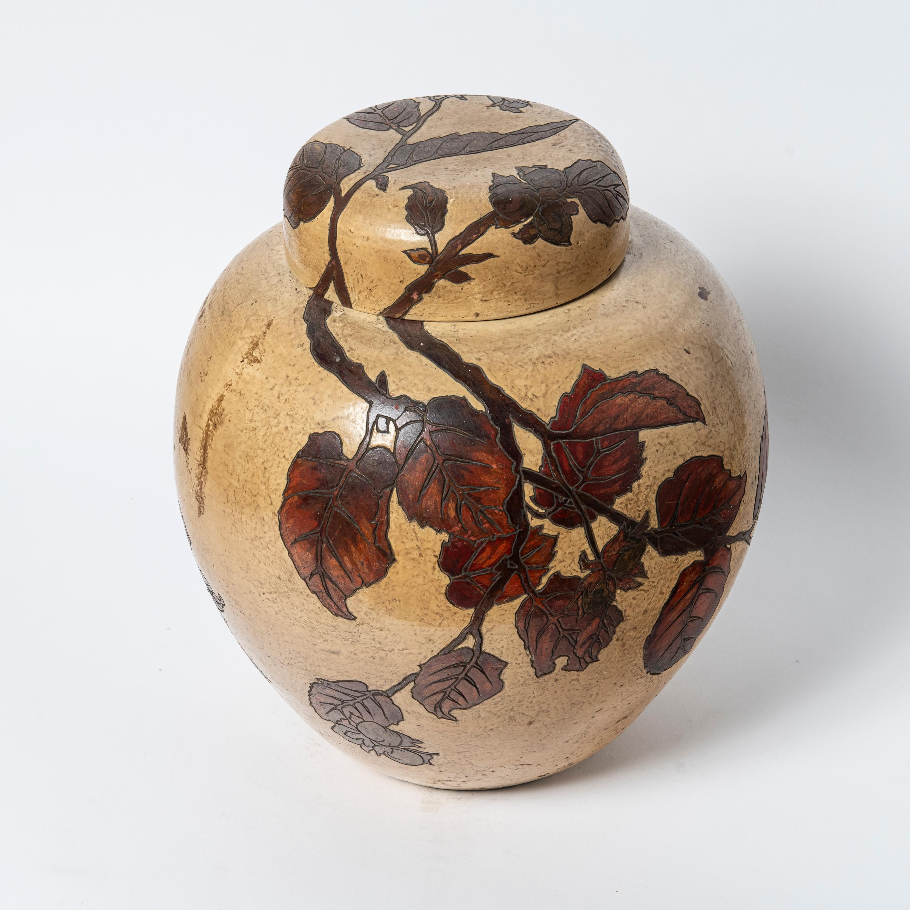 Vase aus Terrakotta. Frankreich, Anfang des 20. Jahrhunderts (Französisch) im Angebot