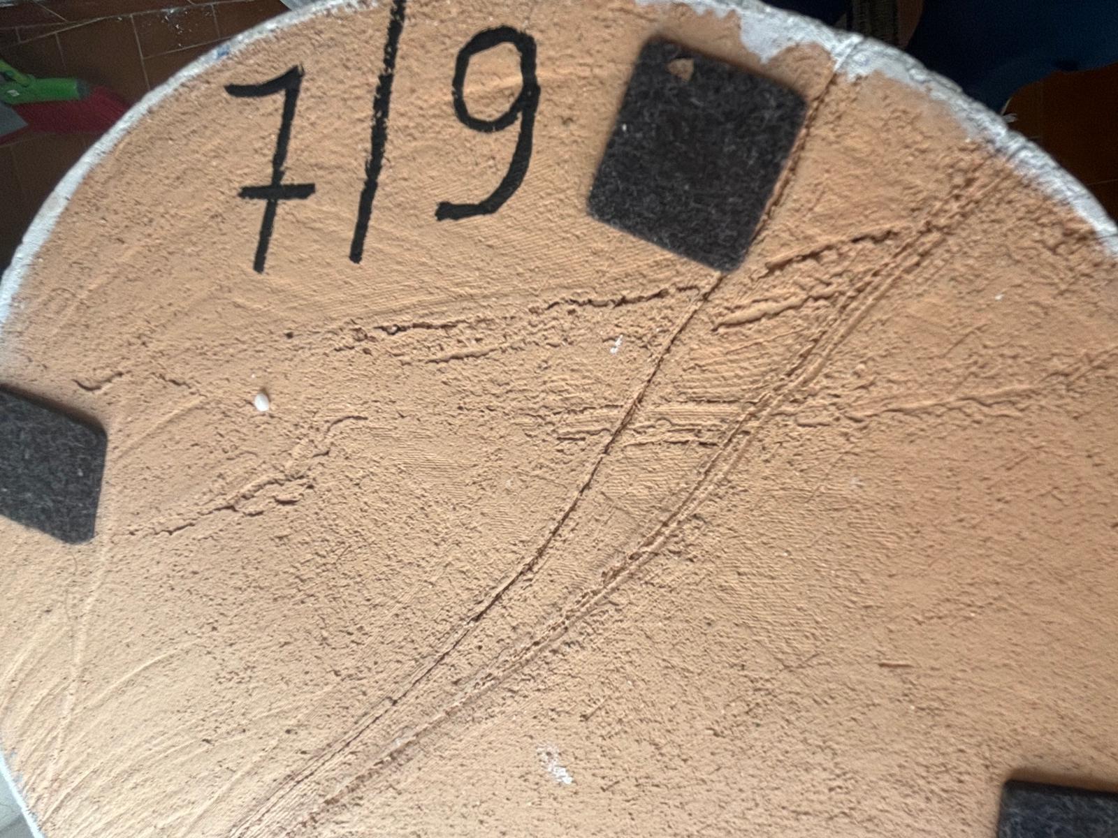 XXI secolo e contemporaneo Vaso in terracotta della collezione Vasi diVisi di Alessandro Mendini in vendita