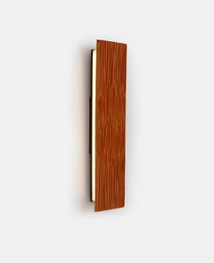 Terracotta Vertical Sconce by Hatsu