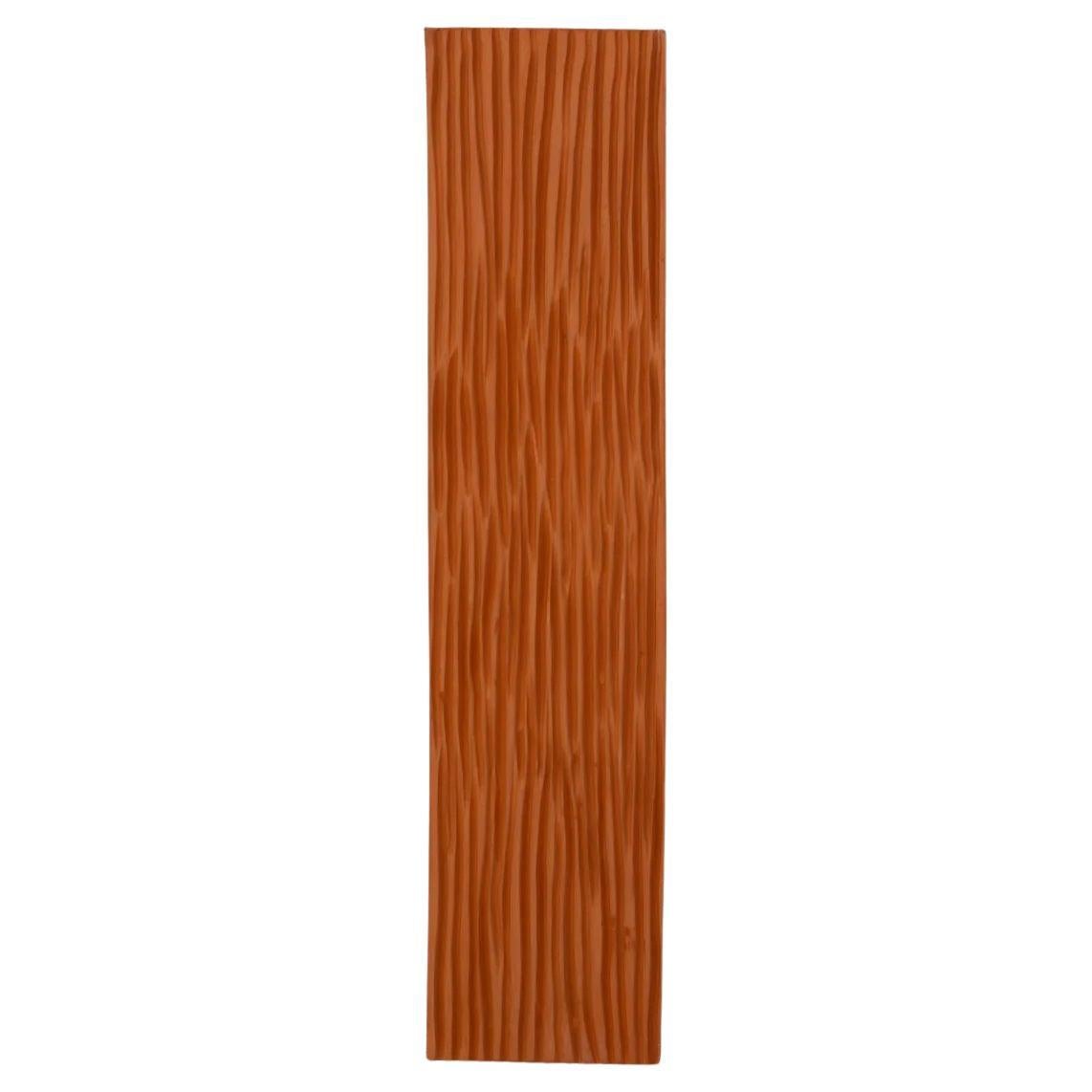 Applique verticale en terre cuite de Hatsu