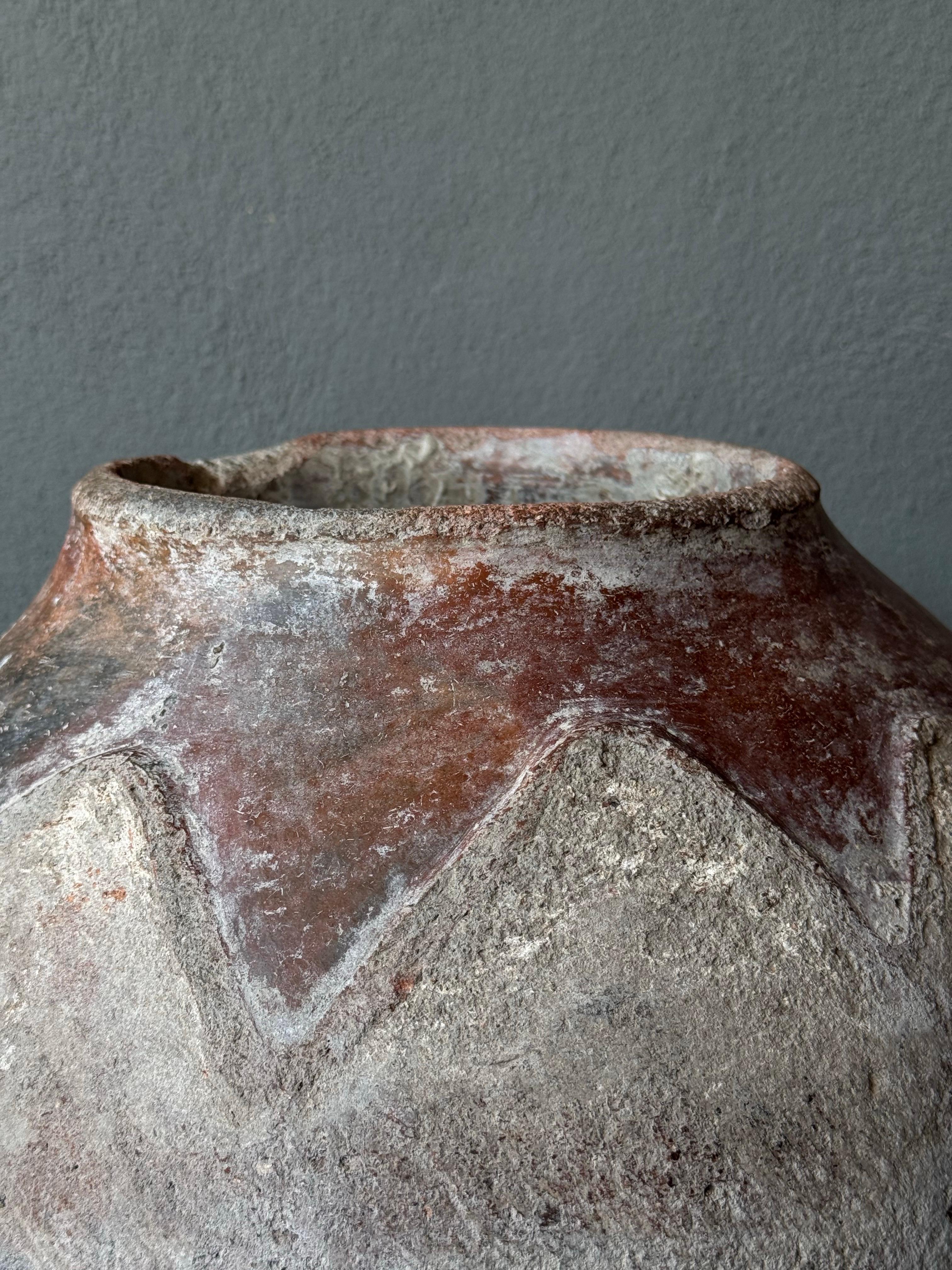 Jarre à eau en terre cuite de la côte de Michoacan, Mexique, vers 1950