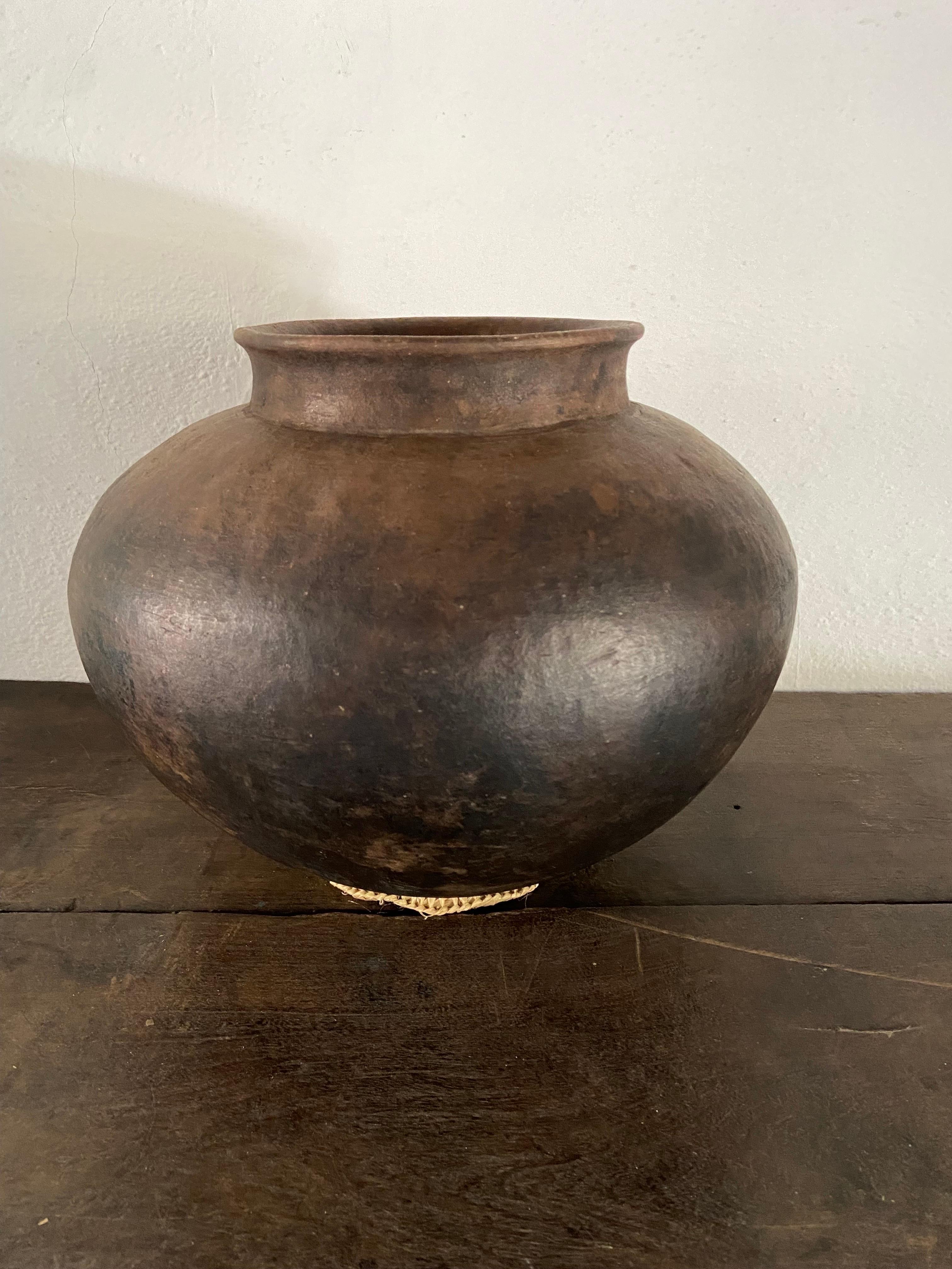 Fired Terracotta Water Pot From The Mixteca Region Of Oaxaca, Mexico, Circa 1960´s