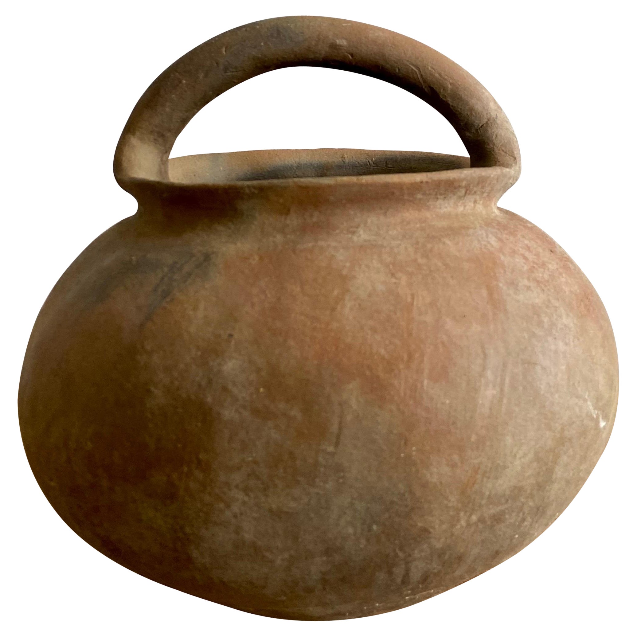 Terracotta Water Vessel from Mexico, Mid 20th Century