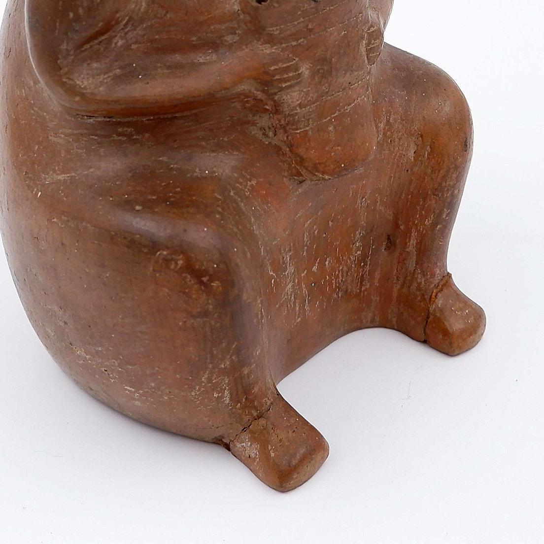 Ecuadoriano Vaso fischiante in terracotta - Cultura Chorrera - Ecuador in vendita